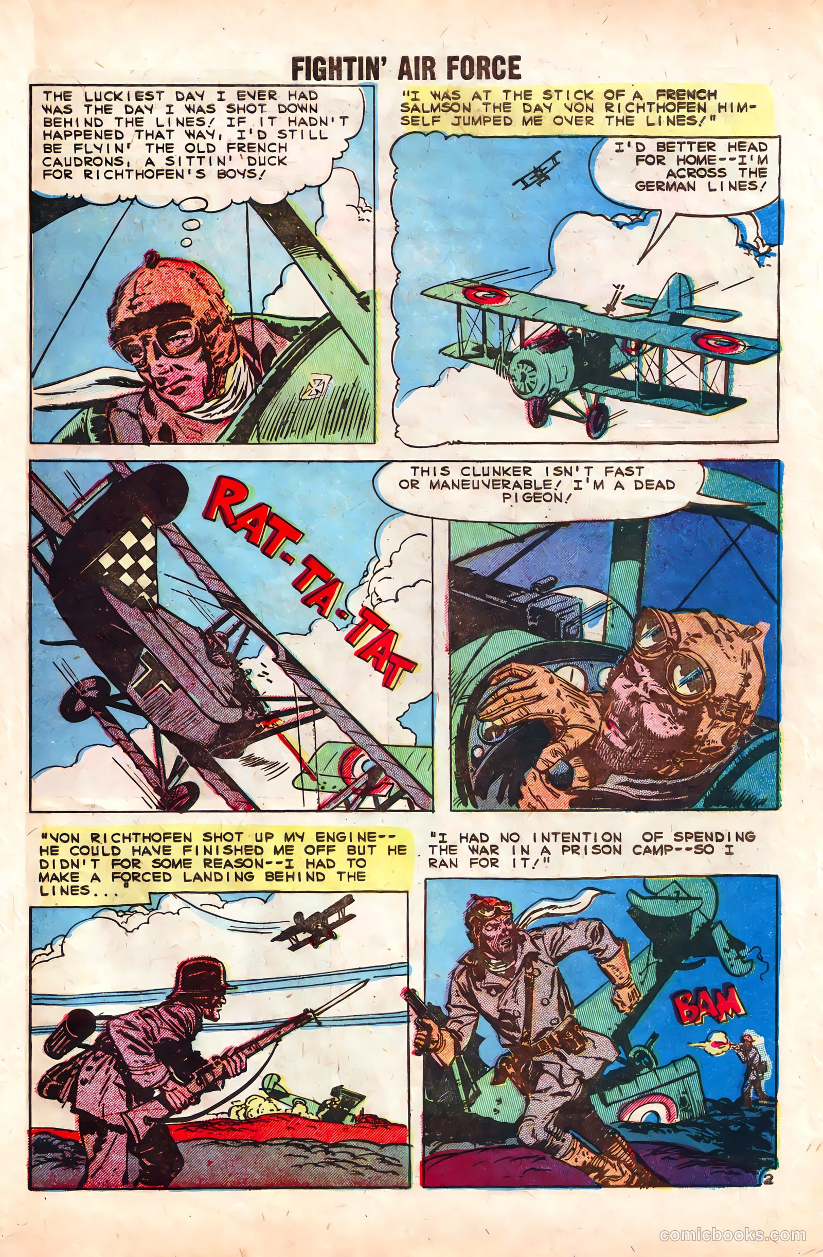 Fightin' Air Force #17 — page 27 of 36