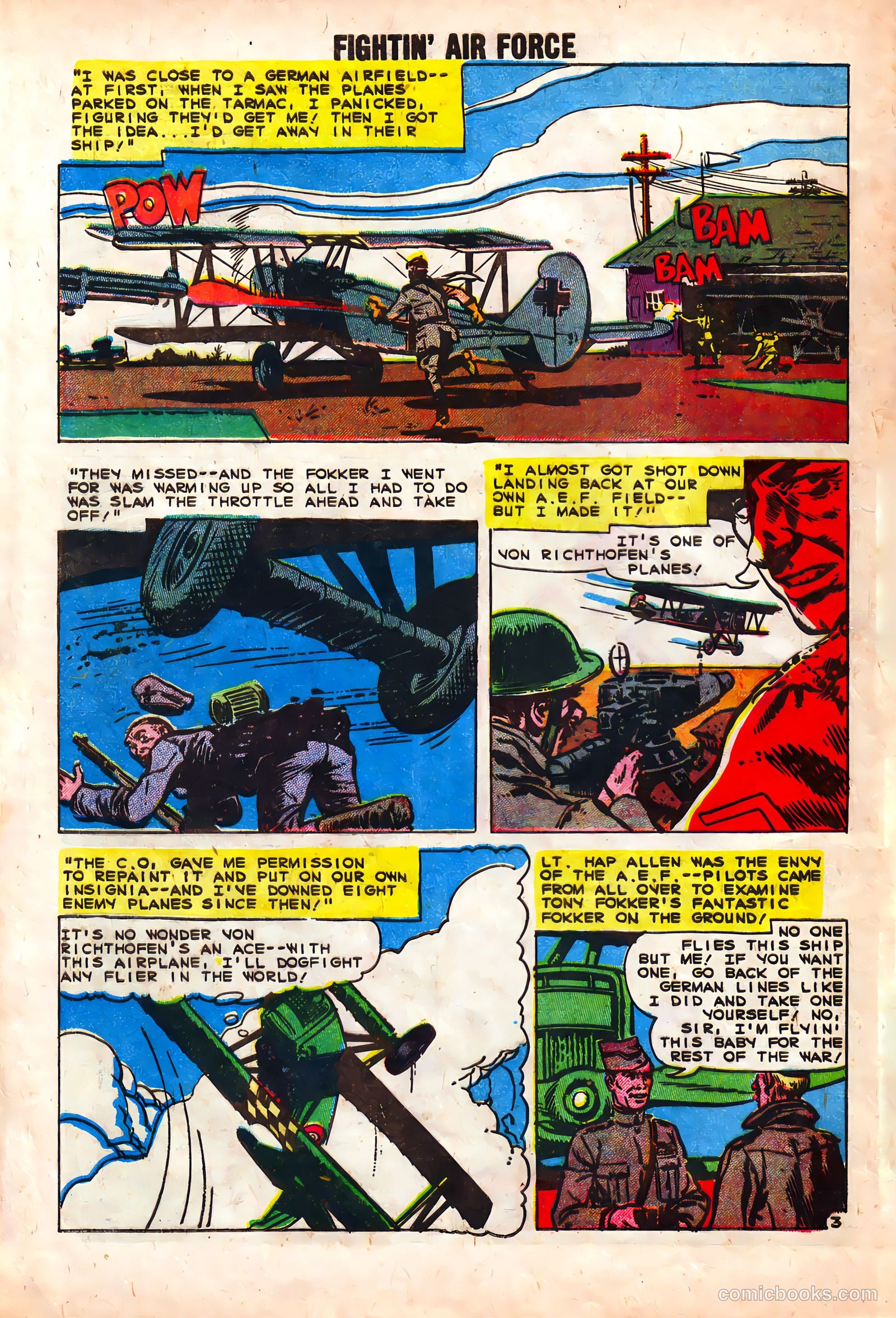 Fightin' Air Force #17 — page 28 of 36