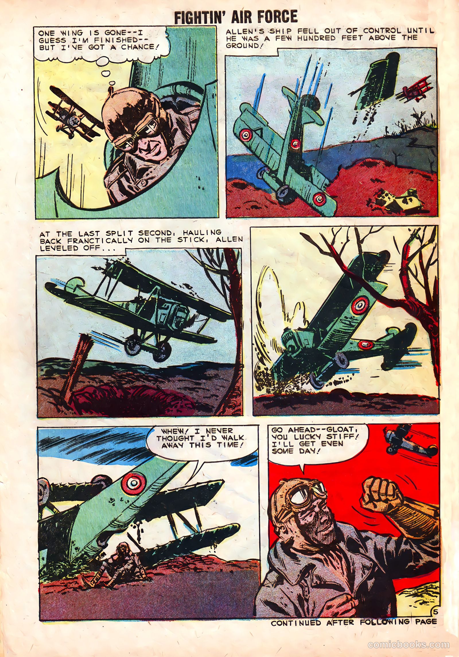 Fightin' Air Force #17 — page 30 of 36