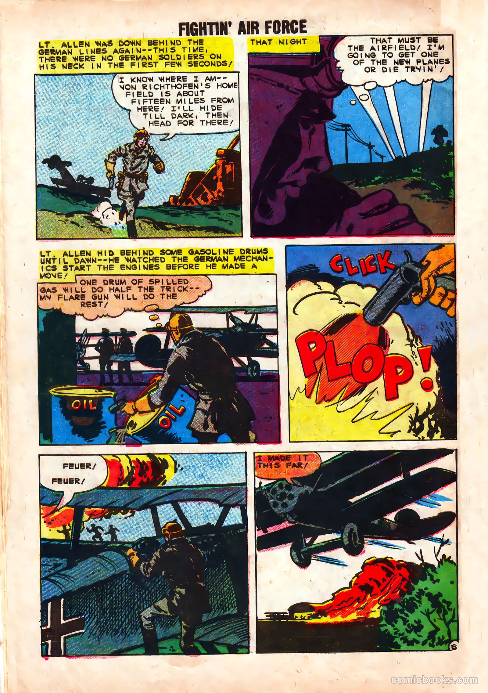 Fightin' Air Force #17 — page 32 of 36