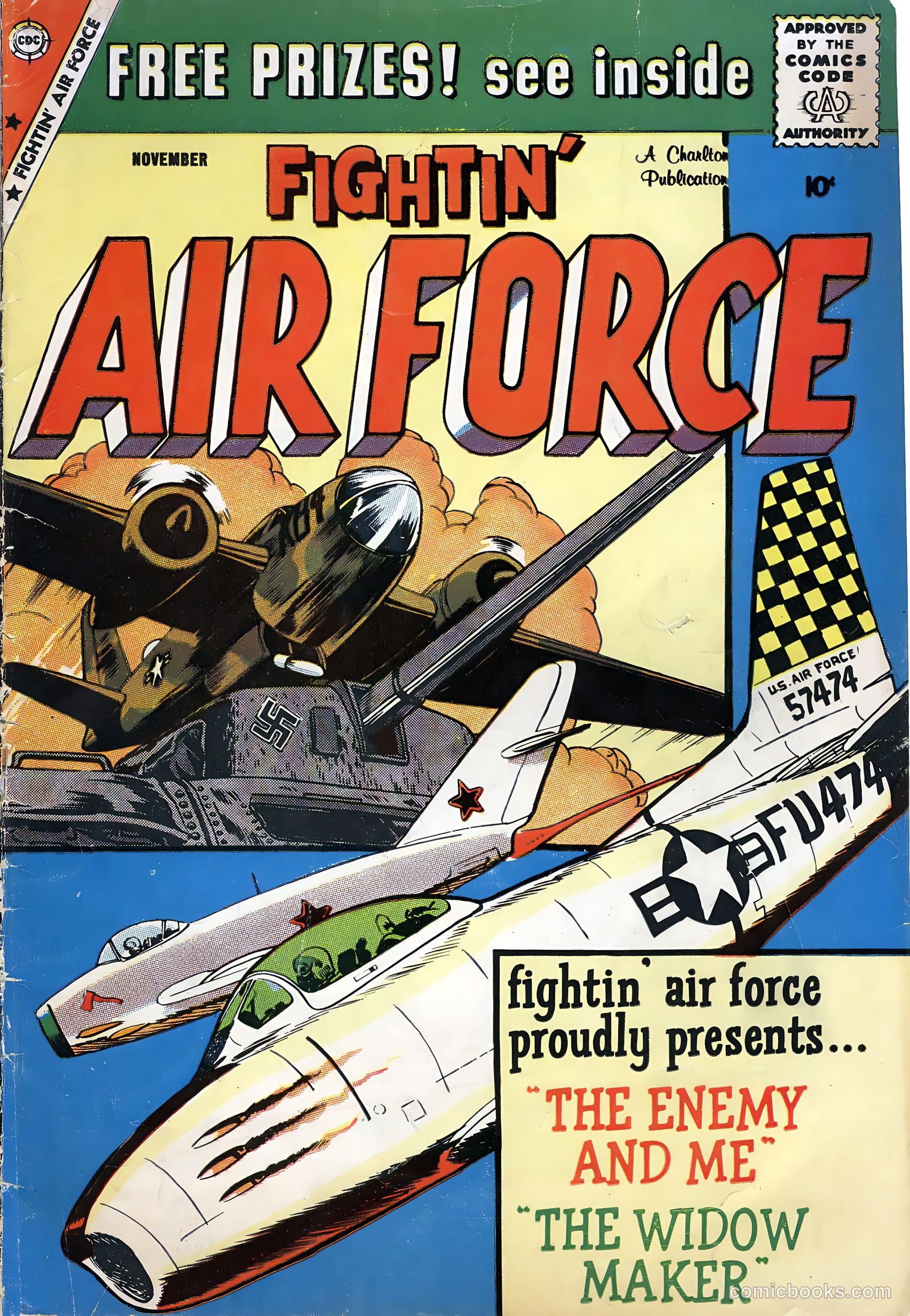 Fightin' Air Force #18 — page 1 of 36