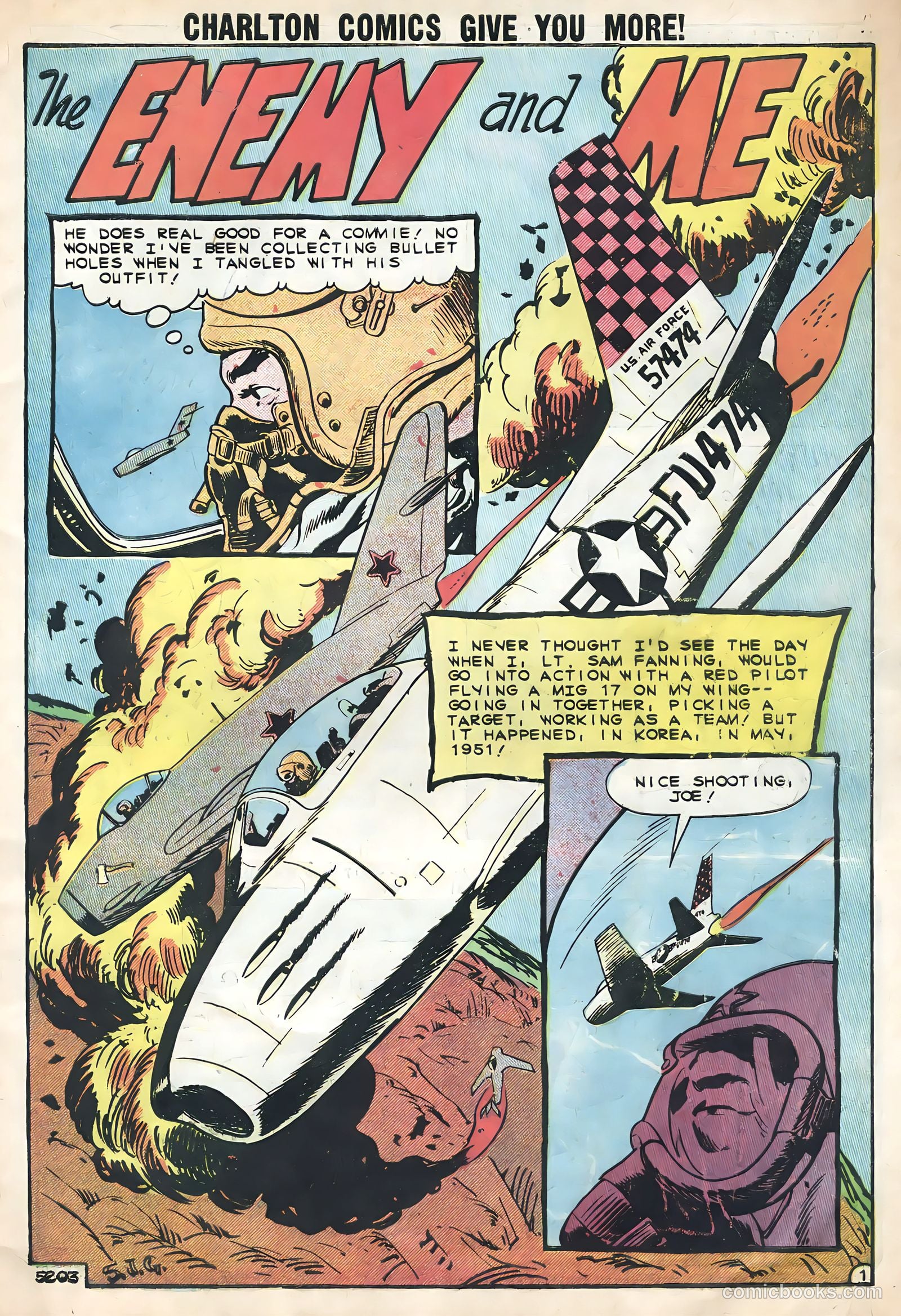 Fightin' Air Force #18 — page 3 of 36