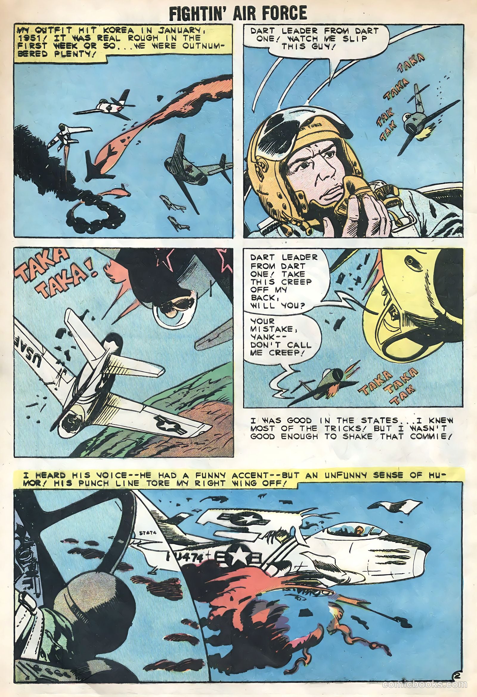 Fightin' Air Force #18 — page 4 of 36