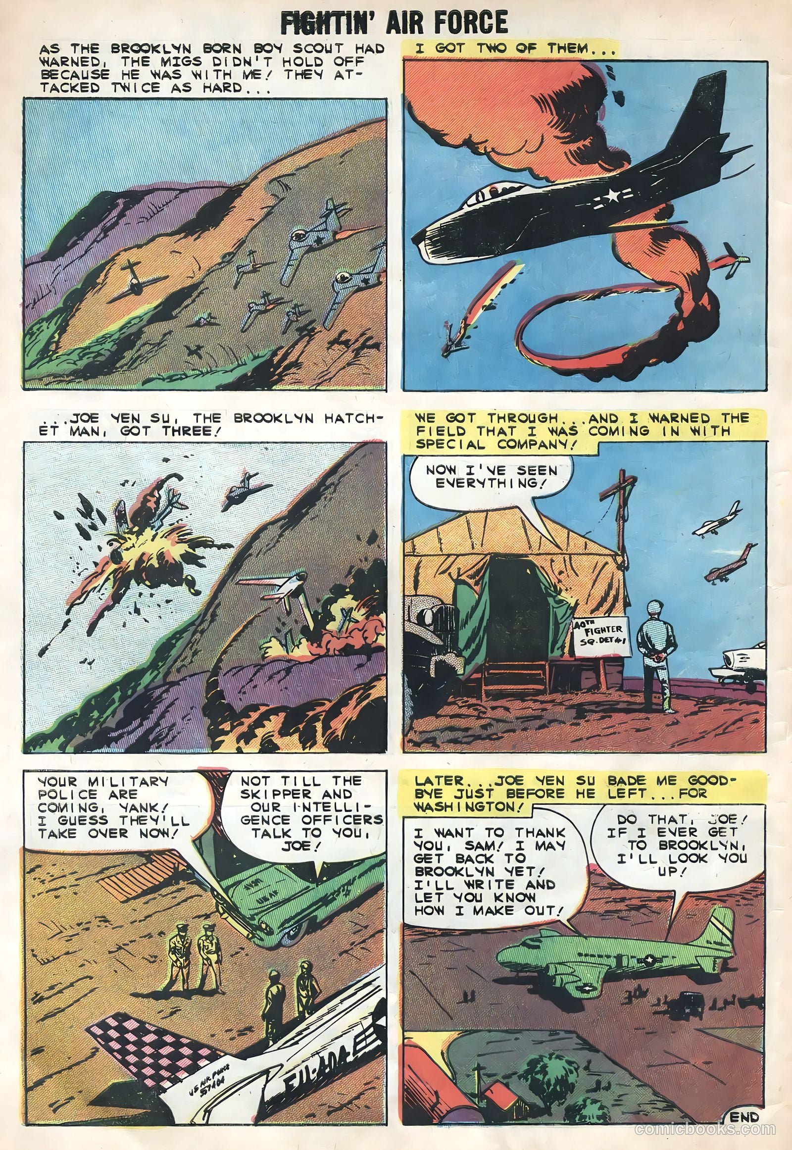 Fightin' Air Force #18 — page 10 of 36