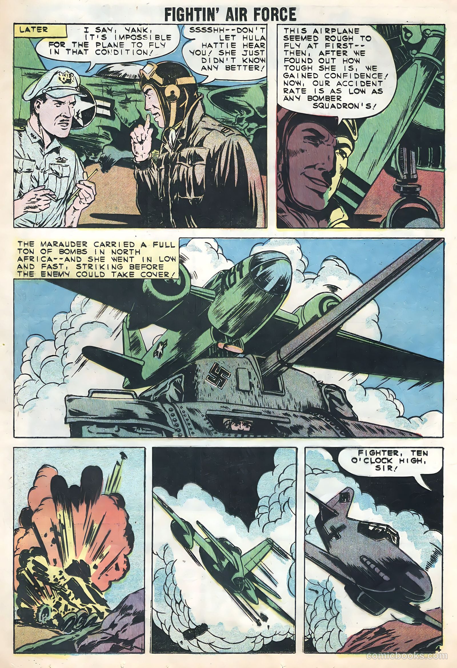 Fightin' Air Force #18 — page 16 of 36