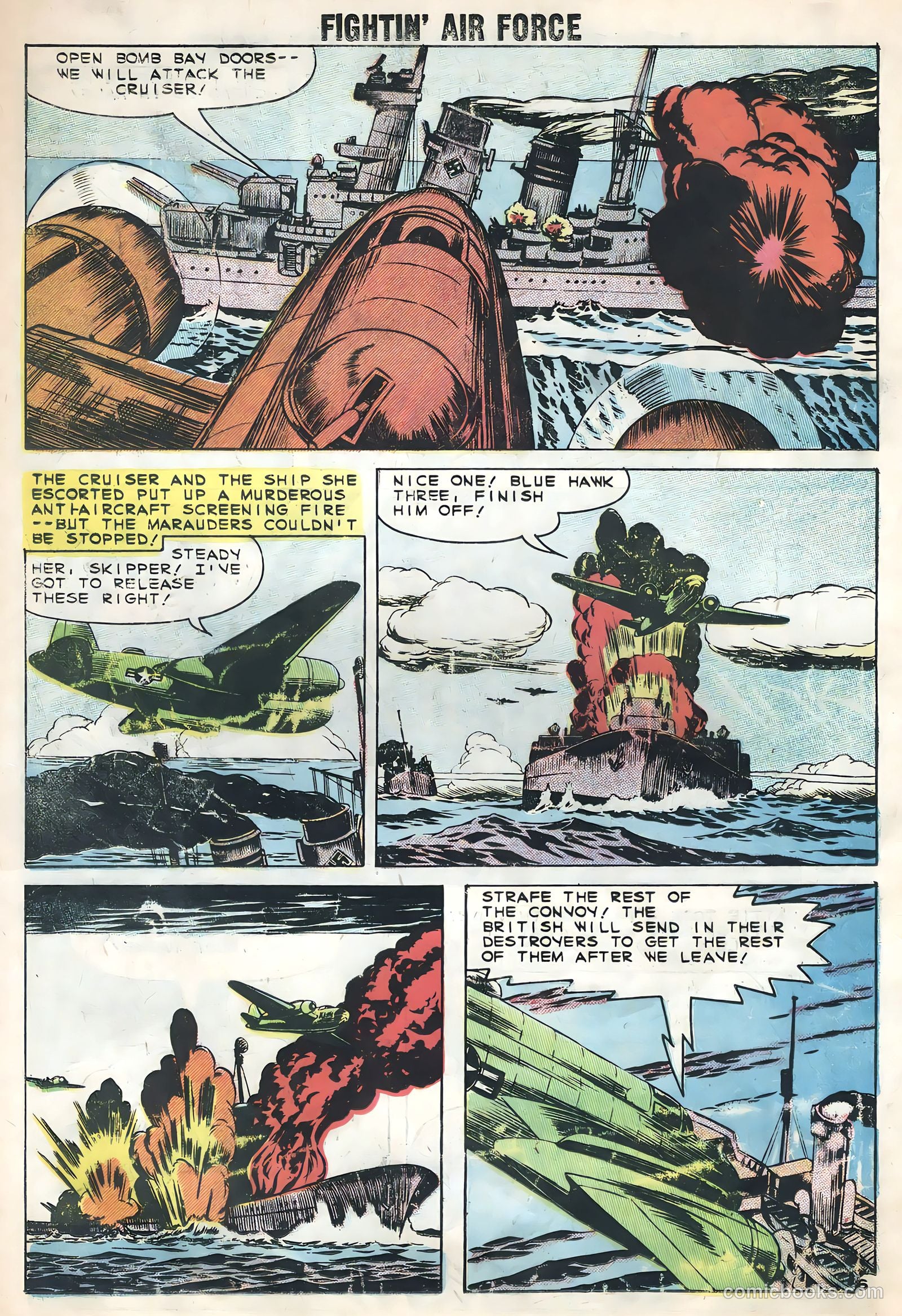 Fightin' Air Force #18 — page 18 of 36