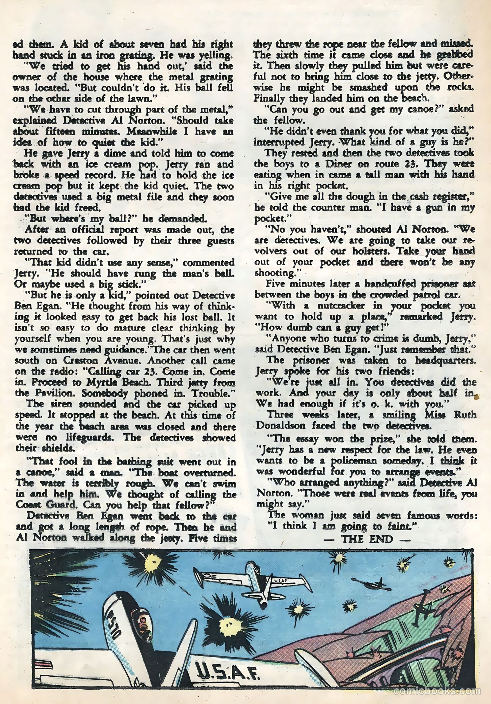 Fightin' Air Force #18 — page 21 of 36