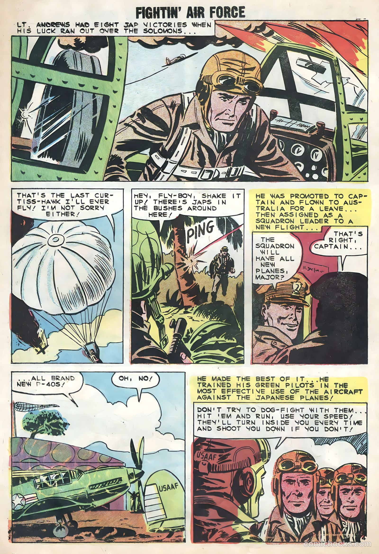Fightin' Air Force #18 — page 26 of 36