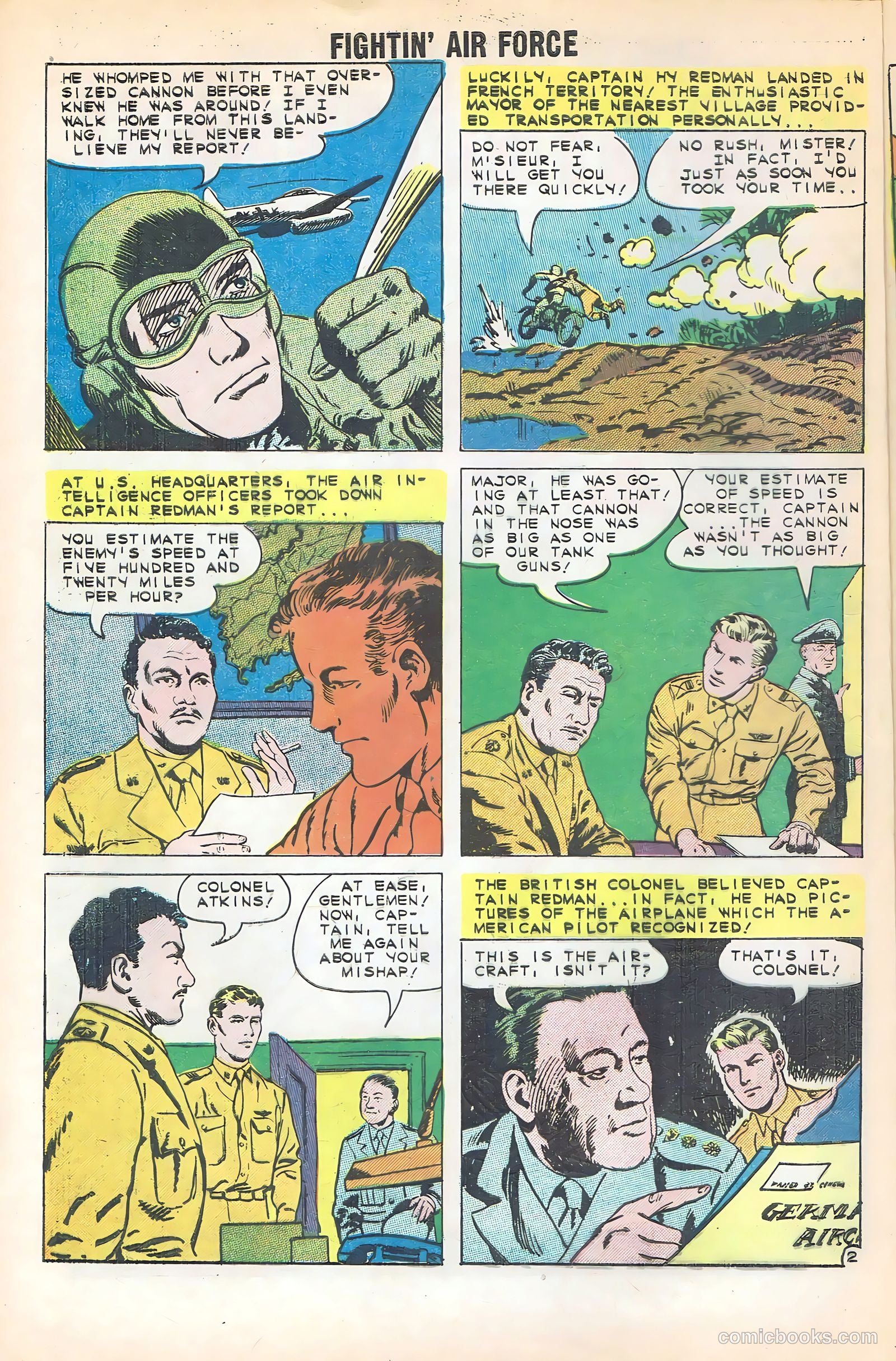 Fightin' Air Force #19 — page 4 of 36