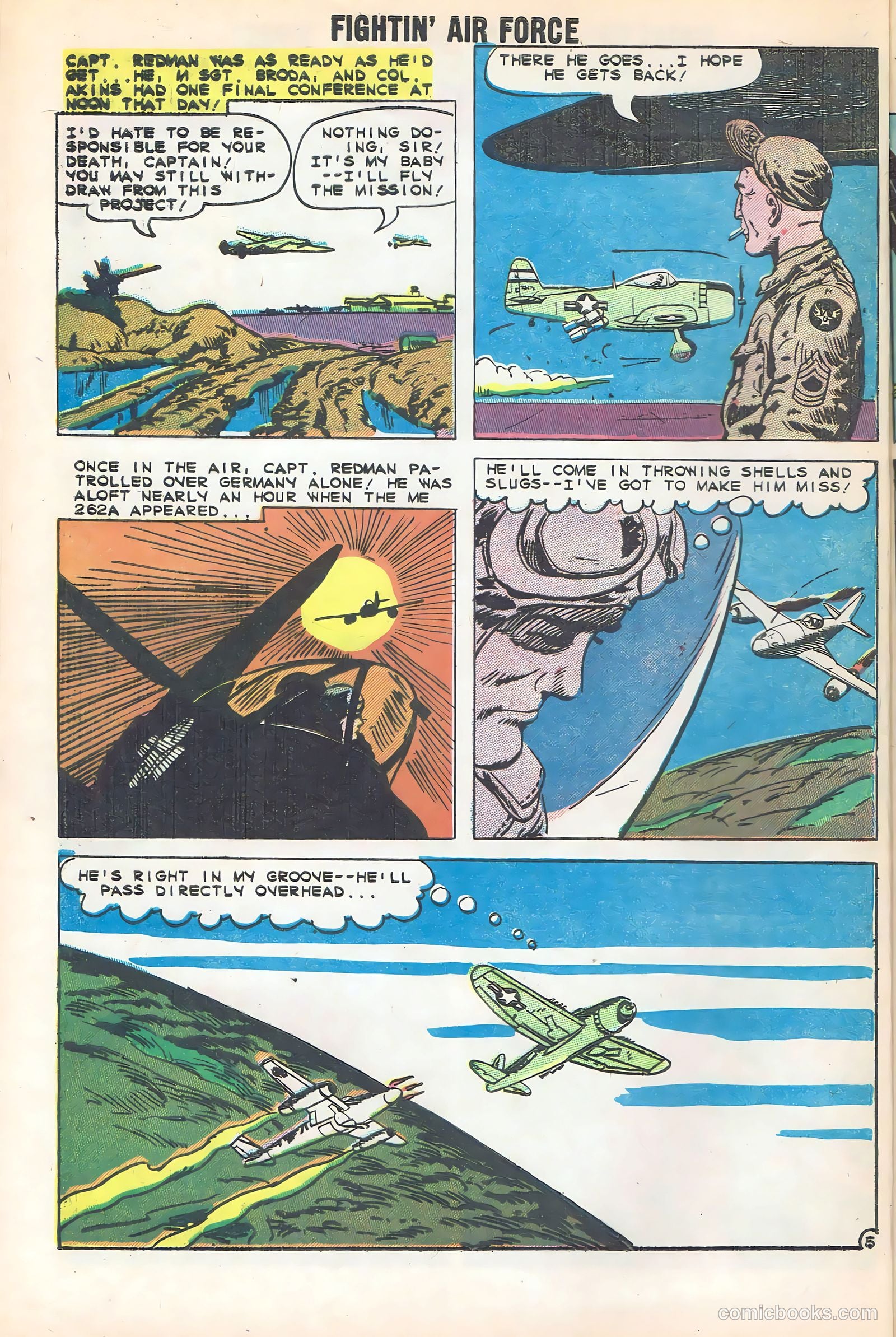 Fightin' Air Force #19 — page 8 of 36