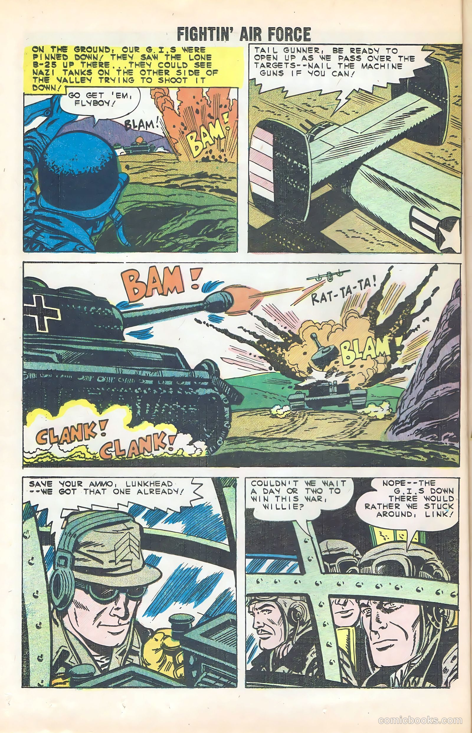 Fightin' Air Force #19 — page 16 of 36