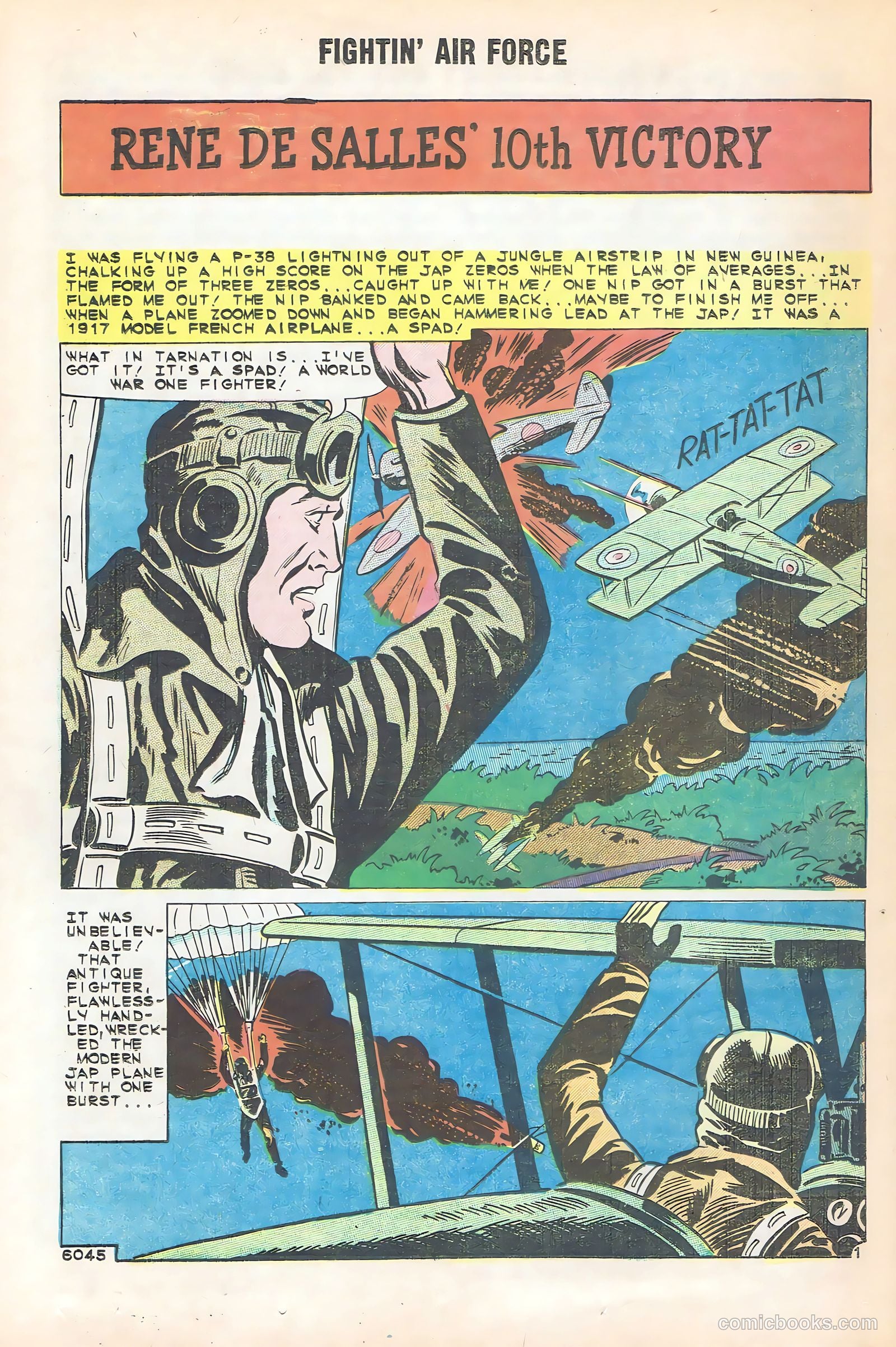 Fightin' Air Force #19 — page 20 of 36