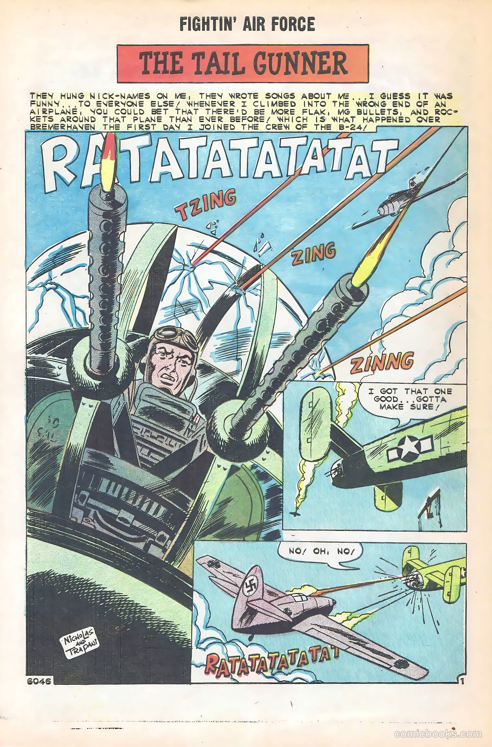 Fightin' Air Force #19 — page 28 of 36