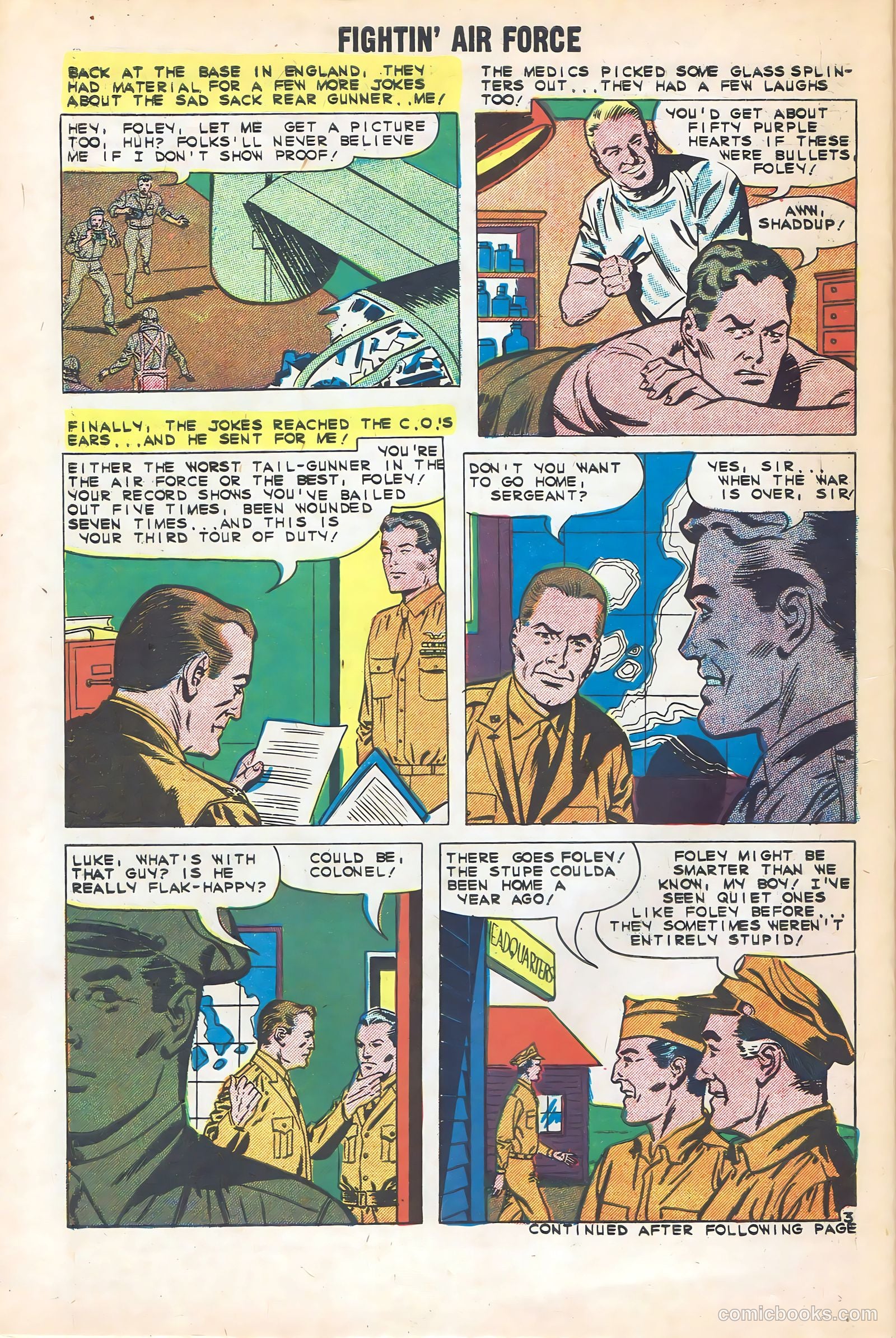 Fightin' Air Force #19 — page 30 of 36