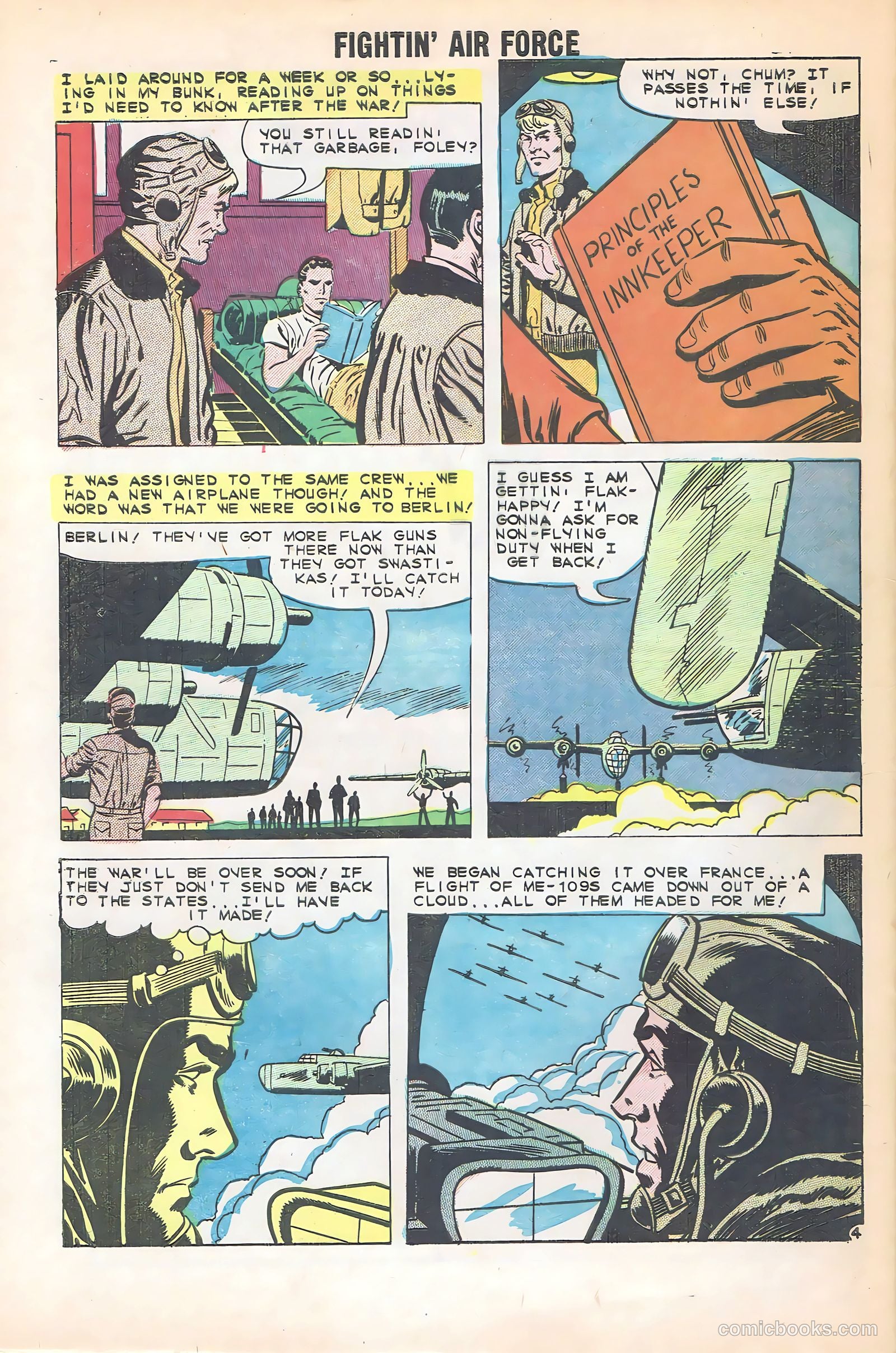 Fightin' Air Force #19 — page 32 of 36