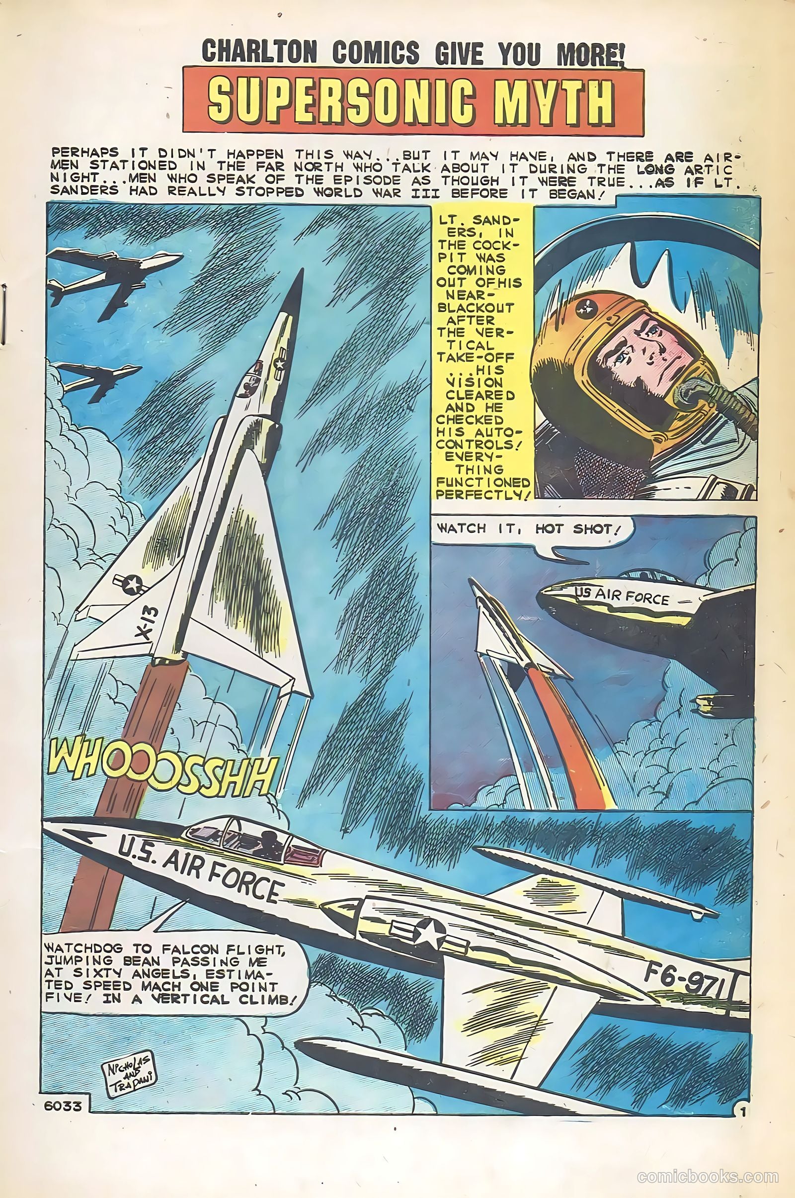 Fightin' Air Force #20 — page 3 of 36