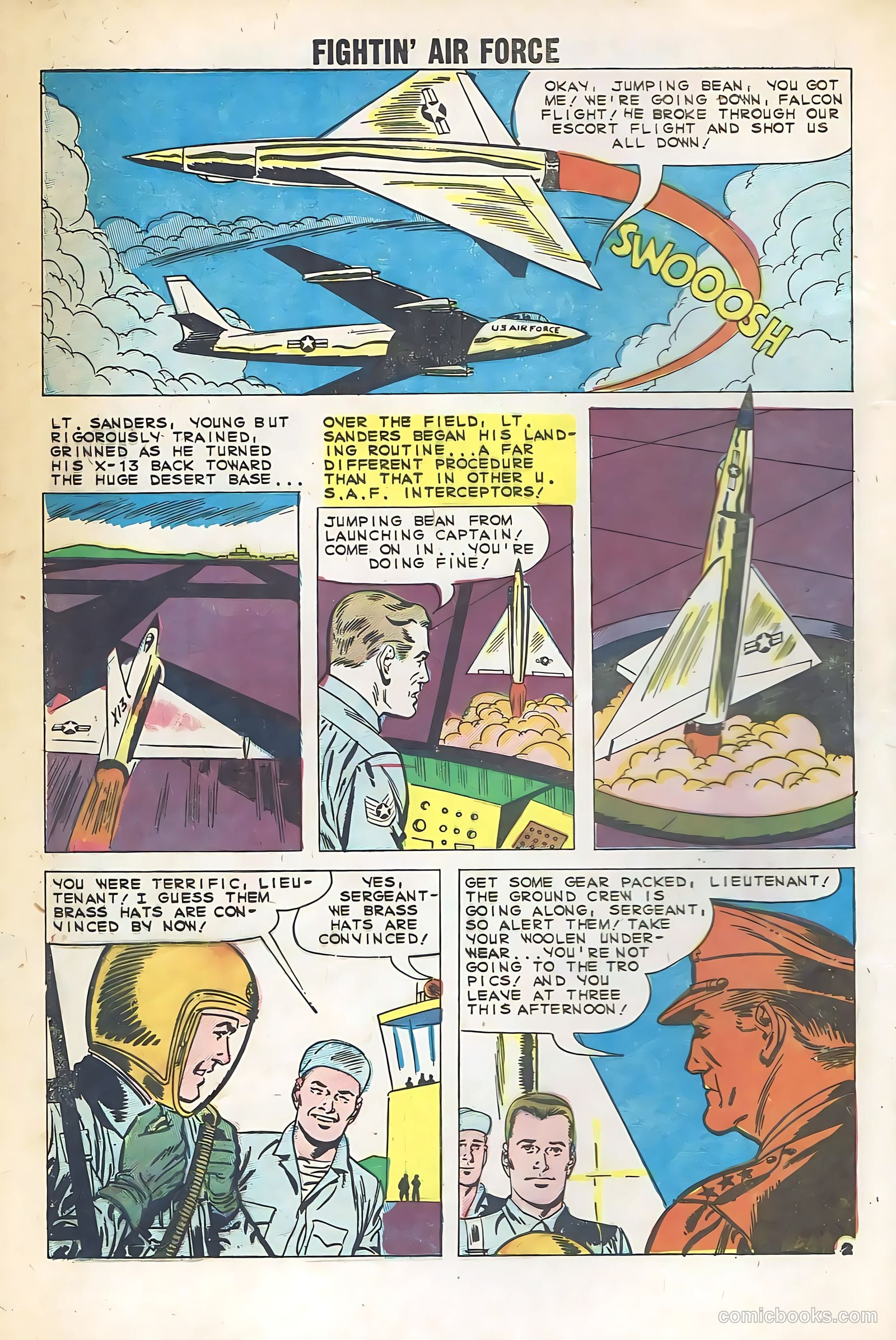 Fightin' Air Force #20 — page 4 of 36