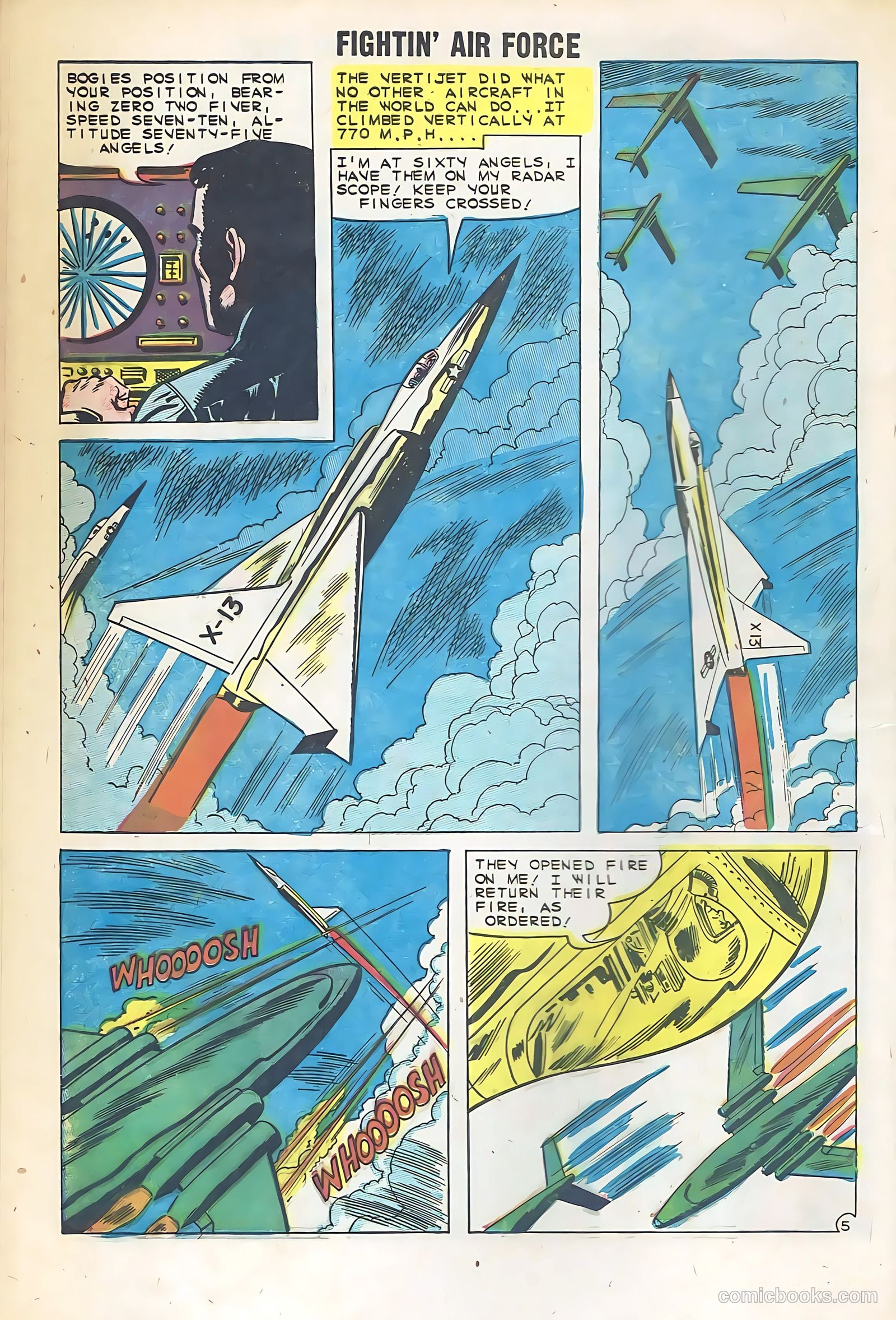 Fightin' Air Force #20 — page 8 of 36