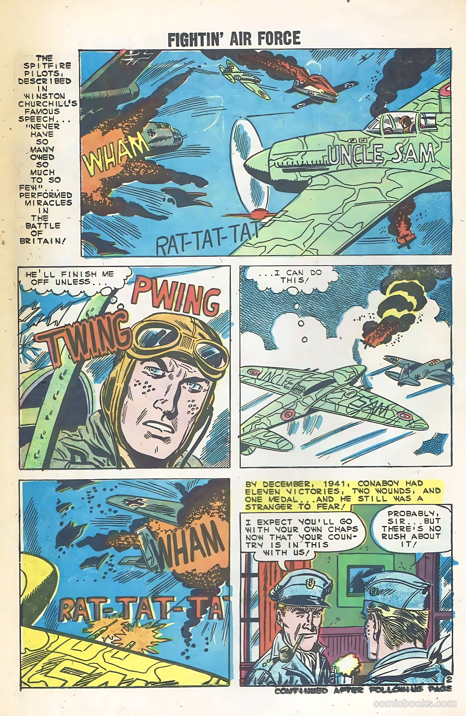Fightin' Air Force #20 — page 14 of 36