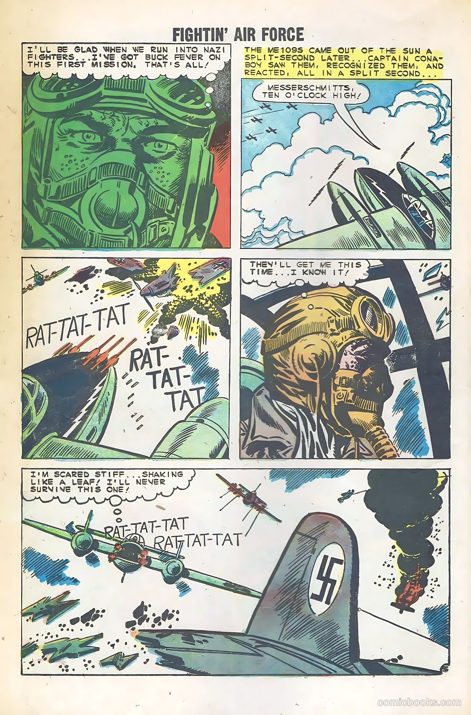 Fightin' Air Force #20 — page 18 of 36