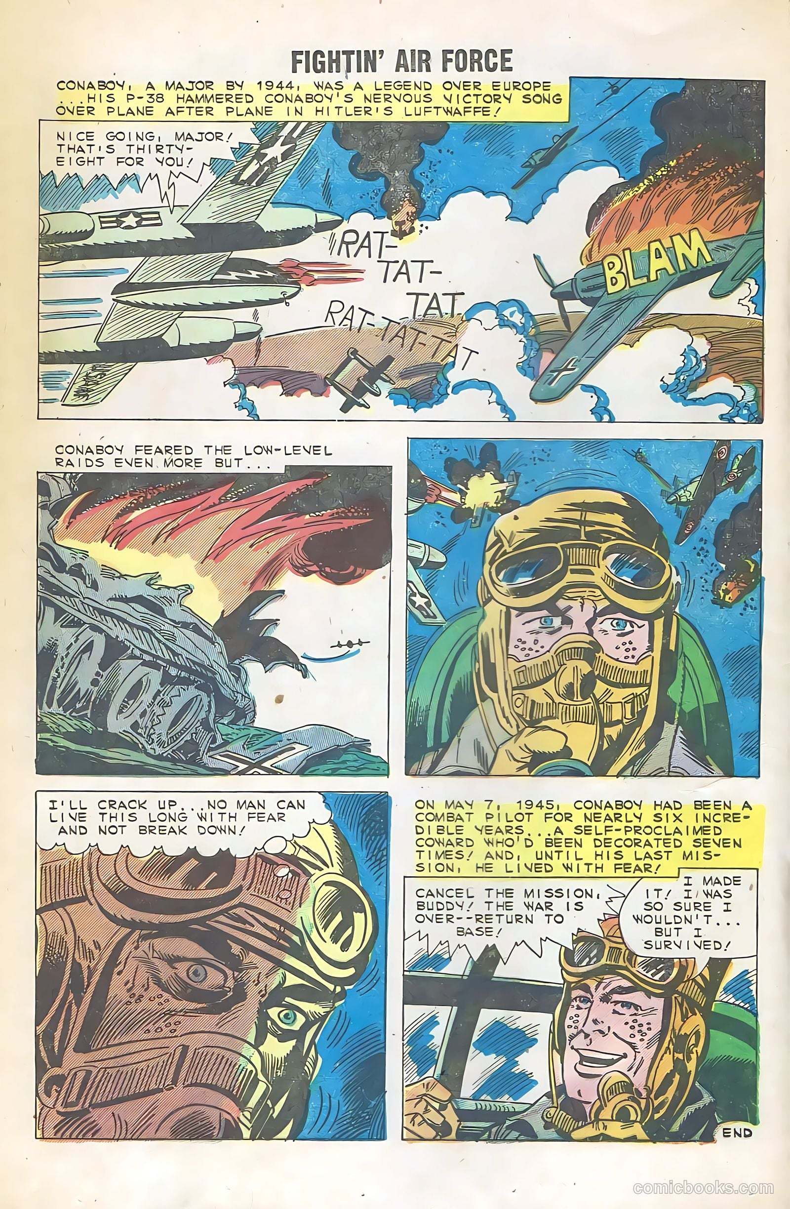Fightin' Air Force #20 — page 20 of 36