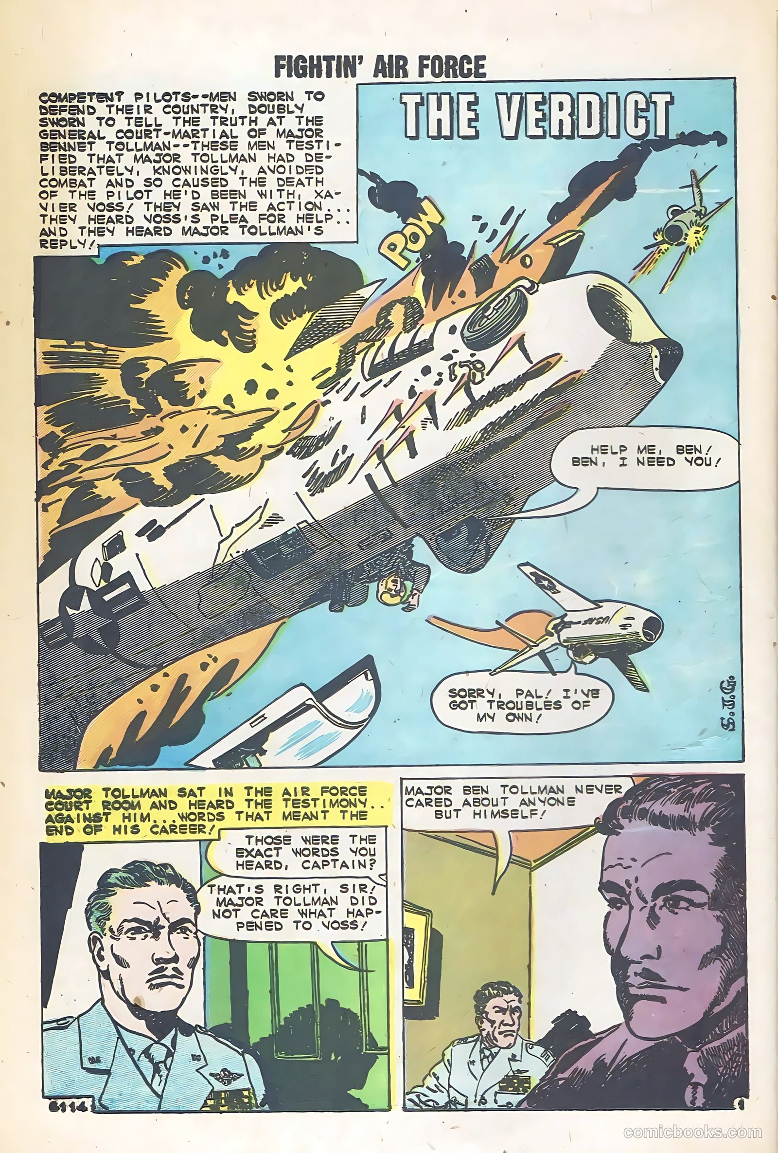Fightin' Air Force #20 — page 26 of 36