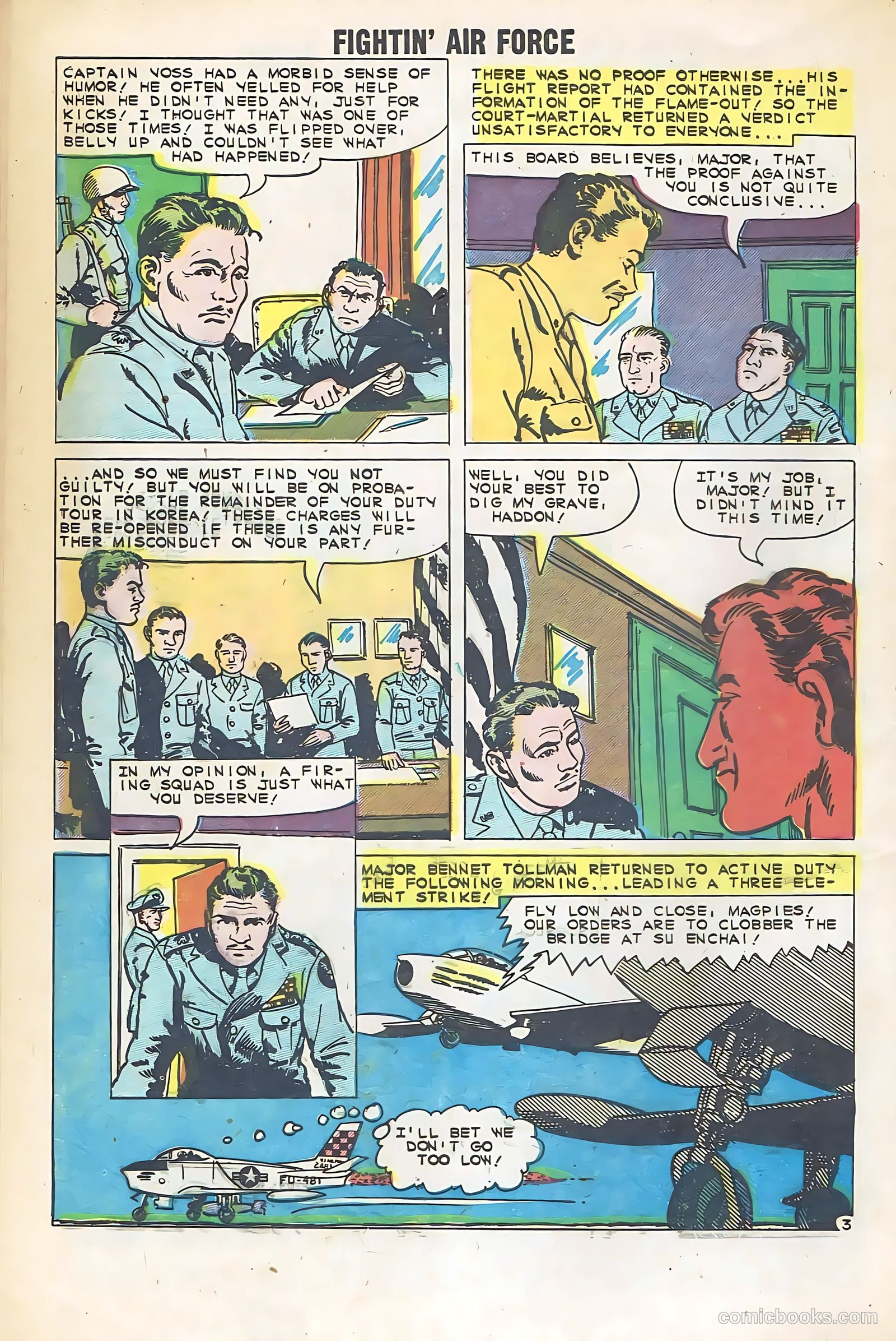 Fightin' Air Force #20 — page 28 of 36