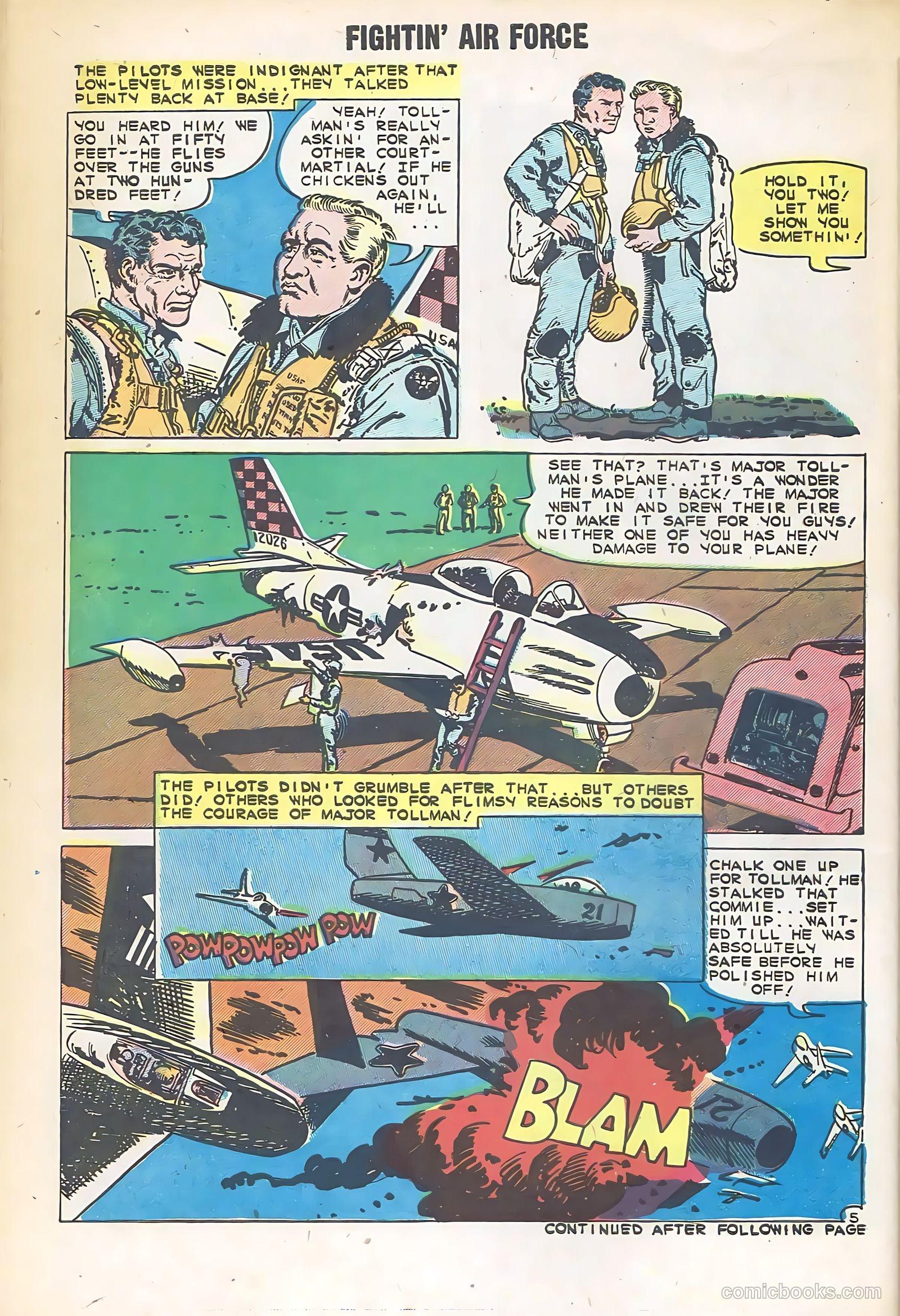 Fightin' Air Force #20 — page 30 of 36