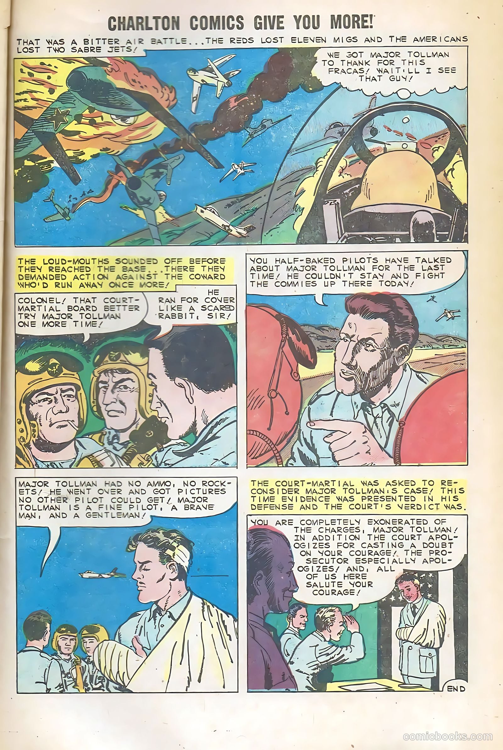 Fightin' Air Force #20 — page 33 of 36