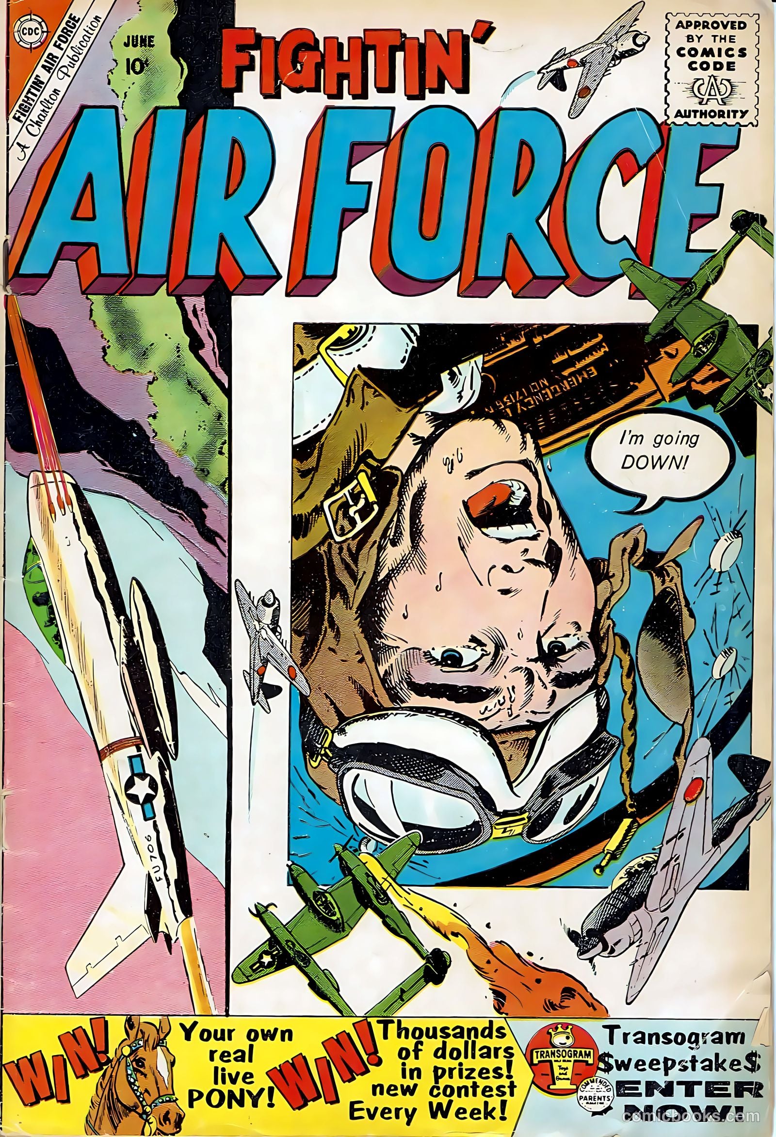 Fightin' Air Force #21 — page 1 of 36