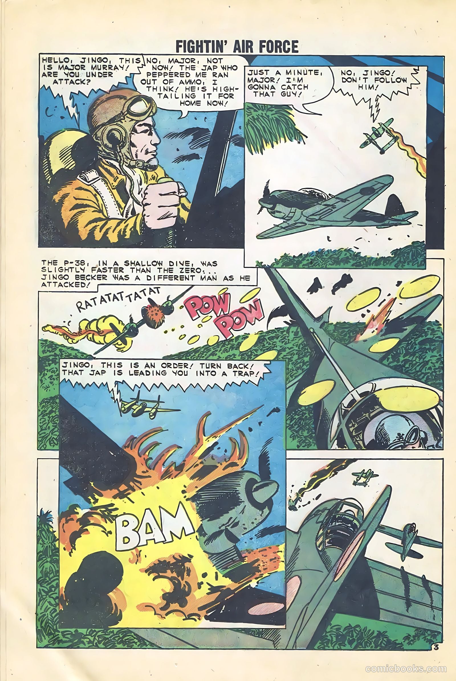 Fightin' Air Force #21 — page 12 of 36