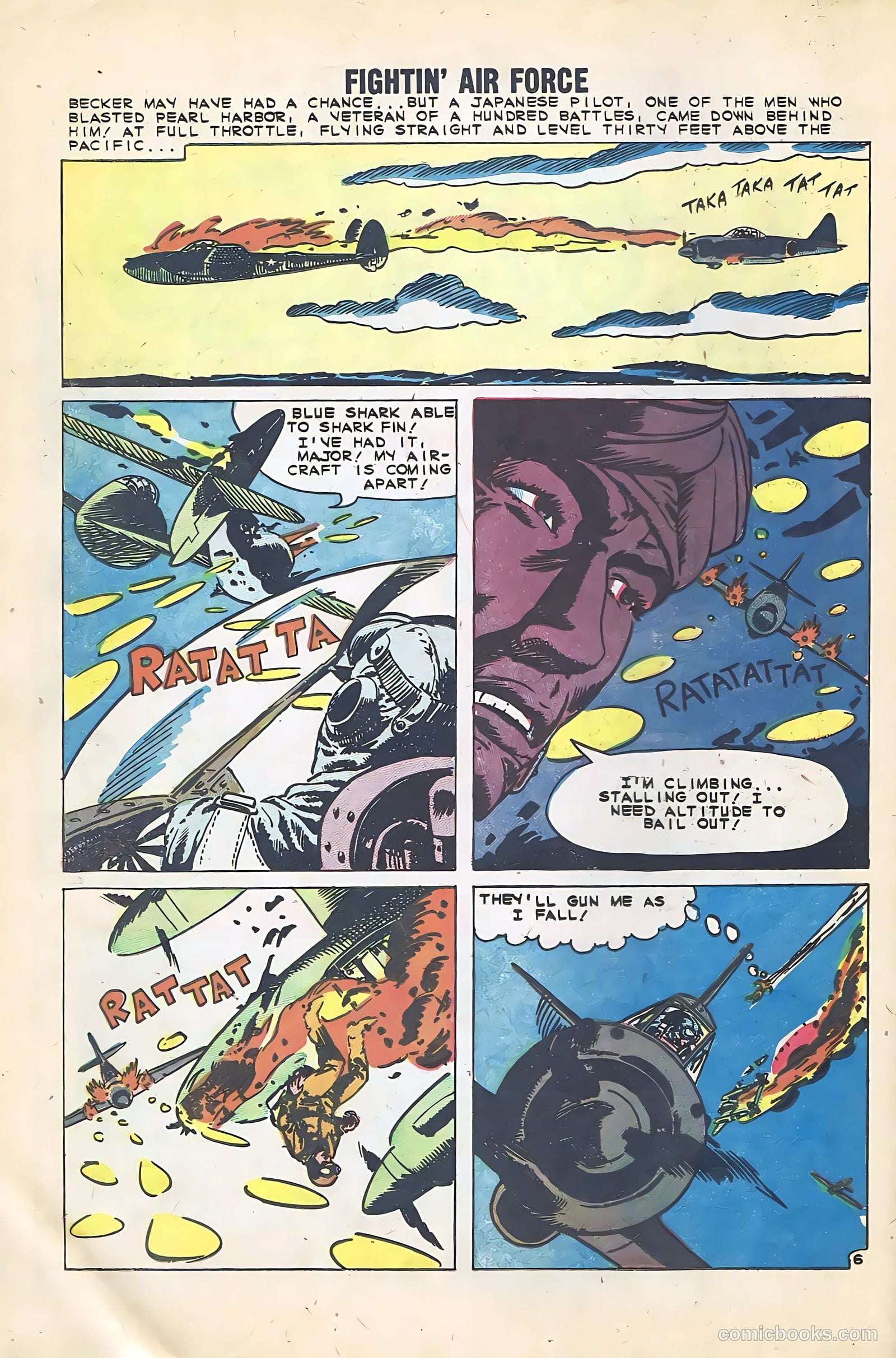 Fightin' Air Force #21 — page 16 of 36