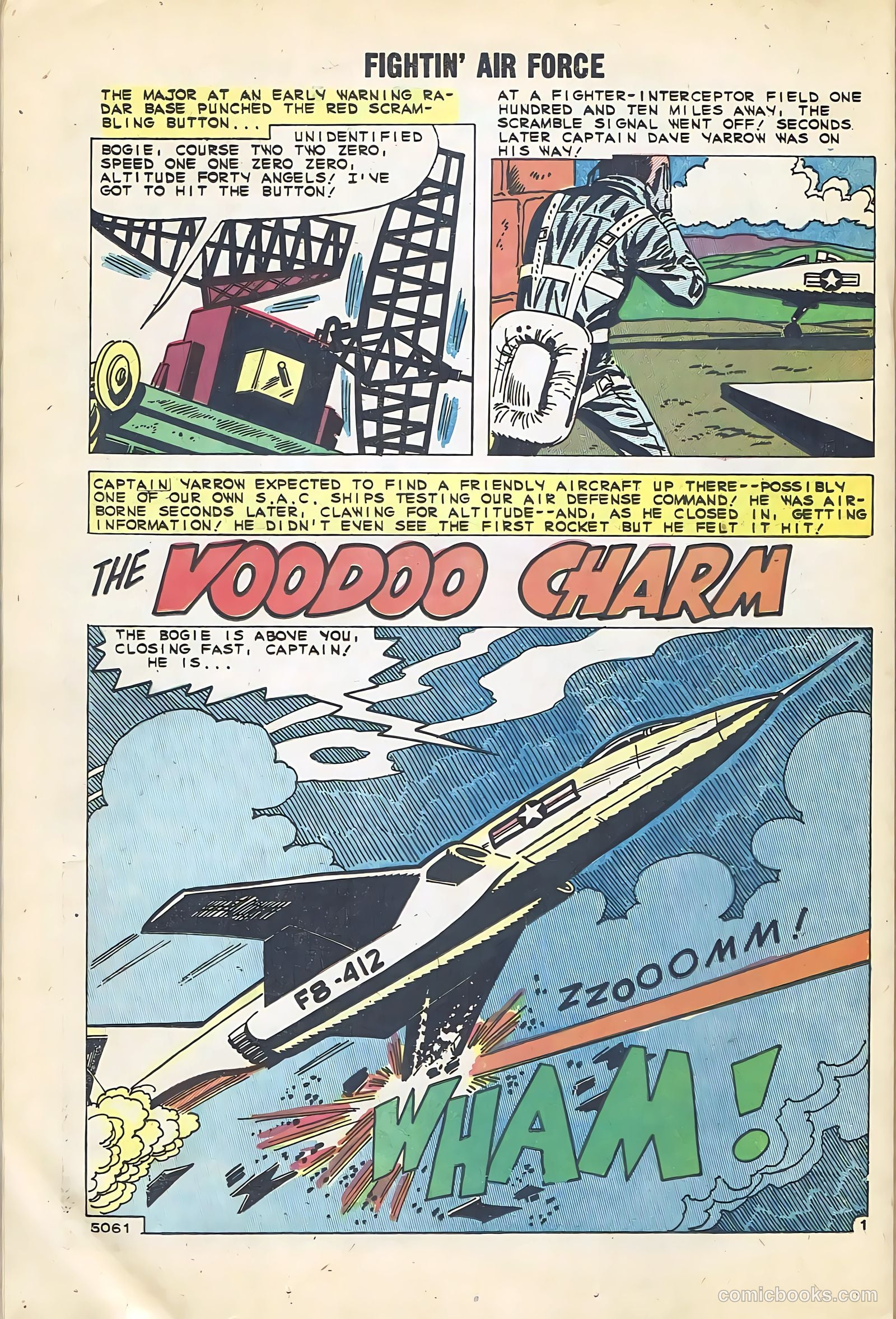 Fightin' Air Force #21 — page 20 of 36