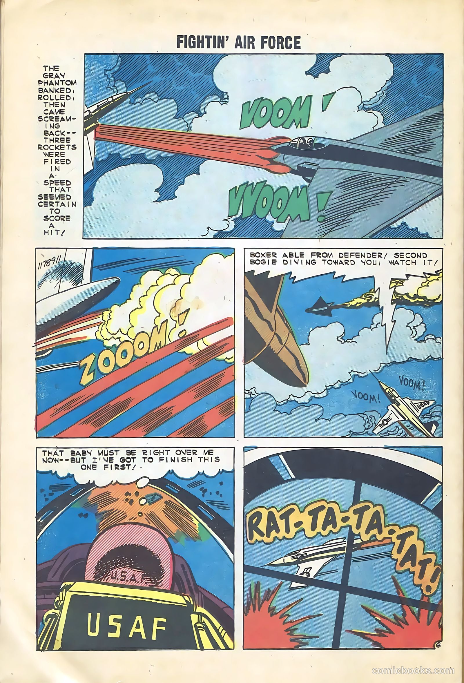 Fightin' Air Force #21 — page 26 of 36