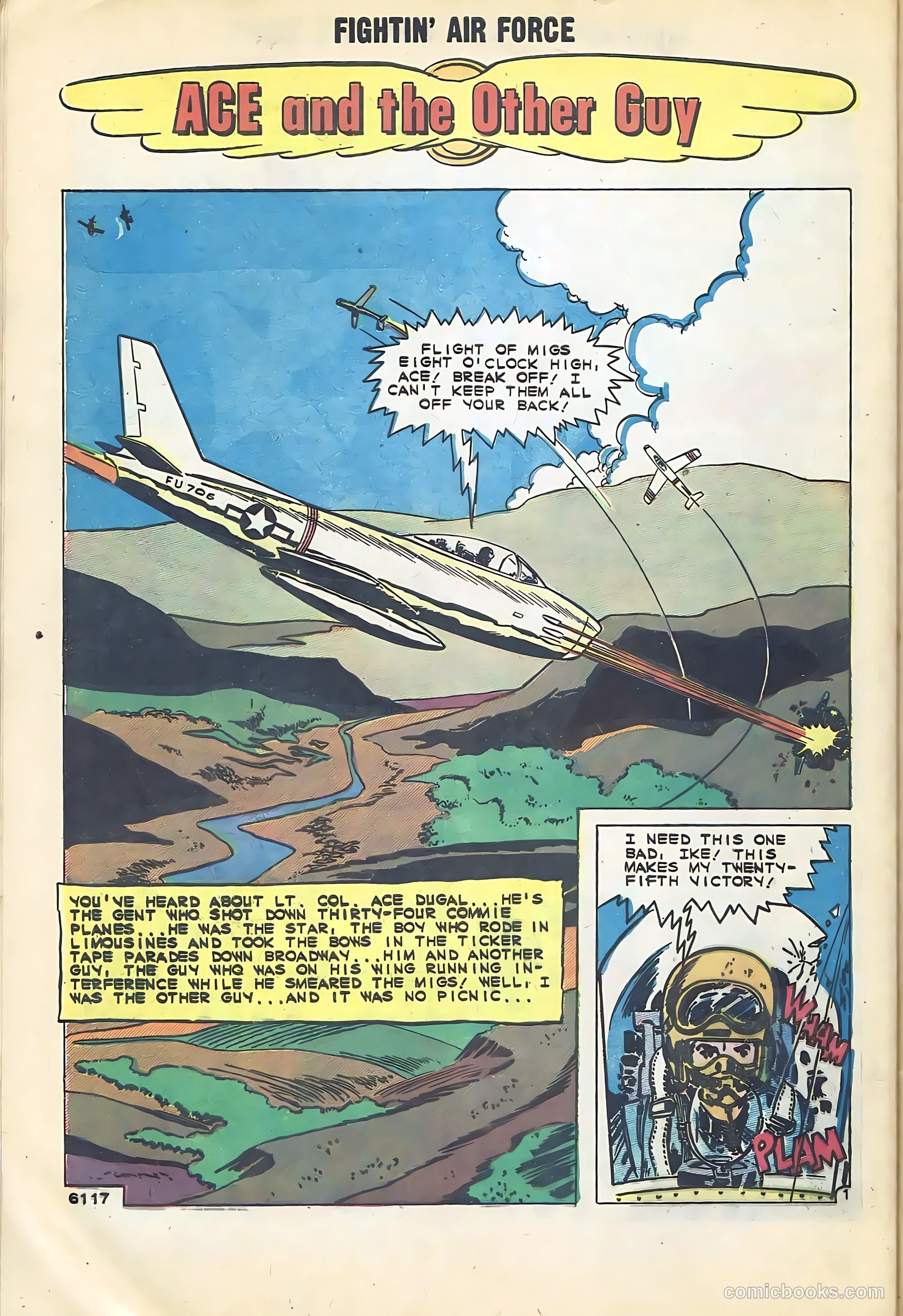 Fightin' Air Force #21 — page 28 of 36