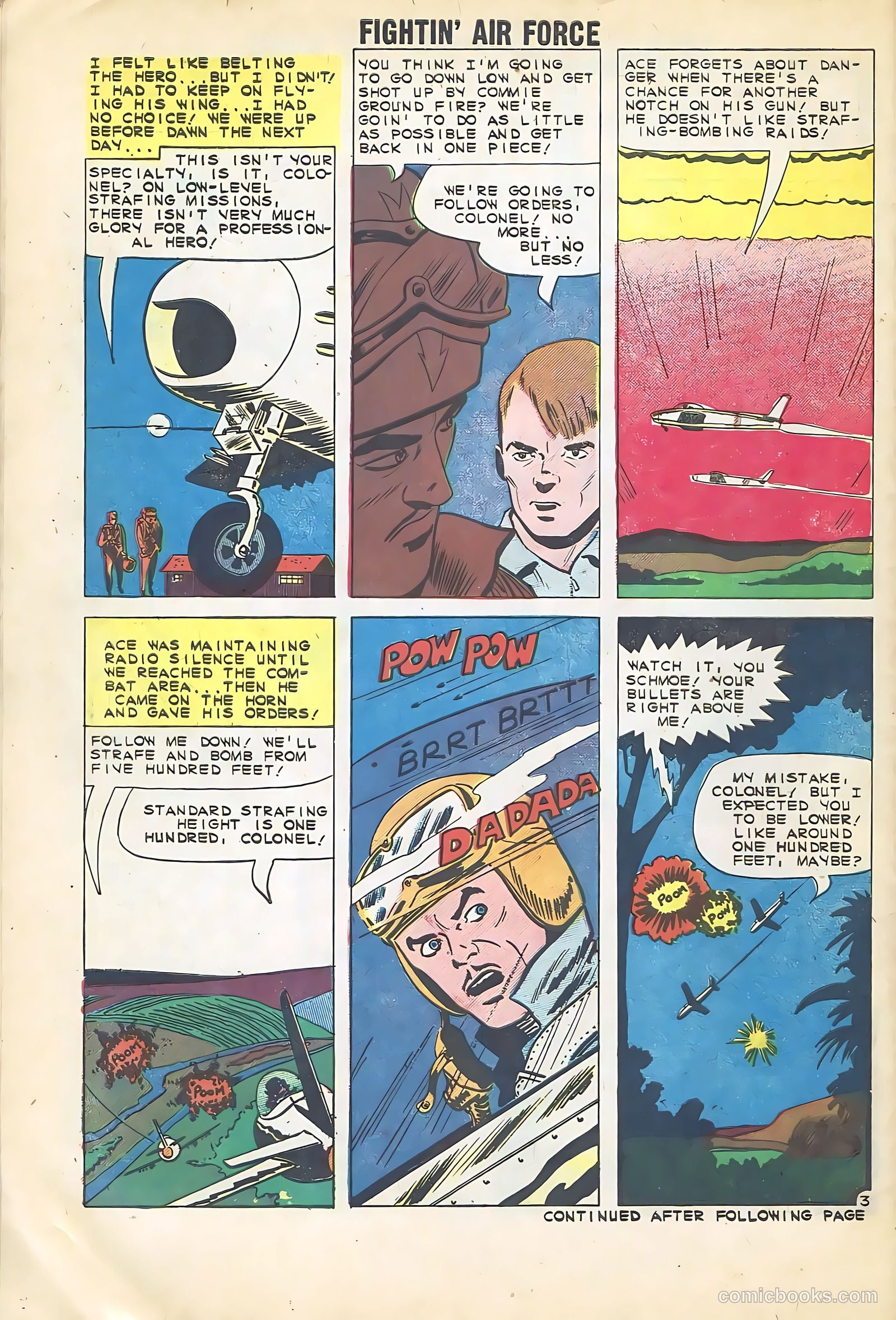 Fightin' Air Force #21 — page 30 of 36