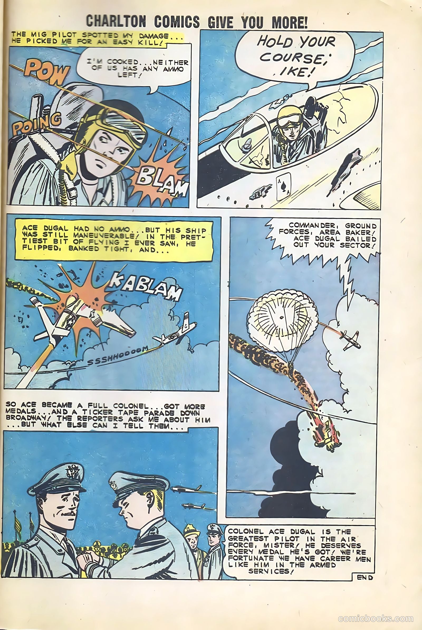 Fightin' Air Force #21 — page 33 of 36