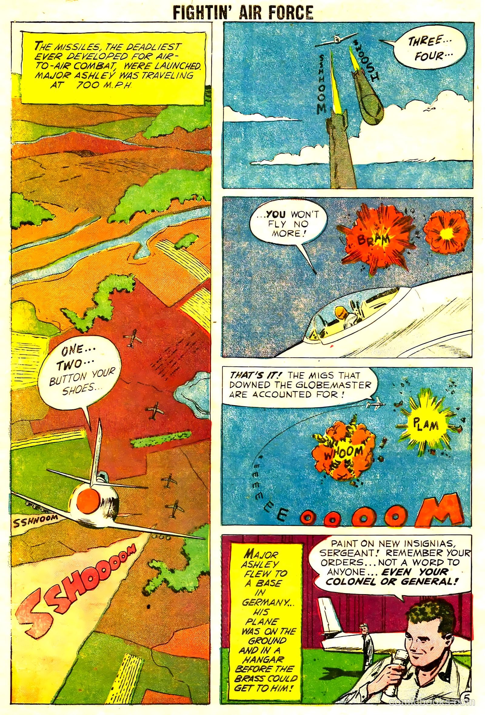 Fightin' Air Force #22 — page 8 of 36