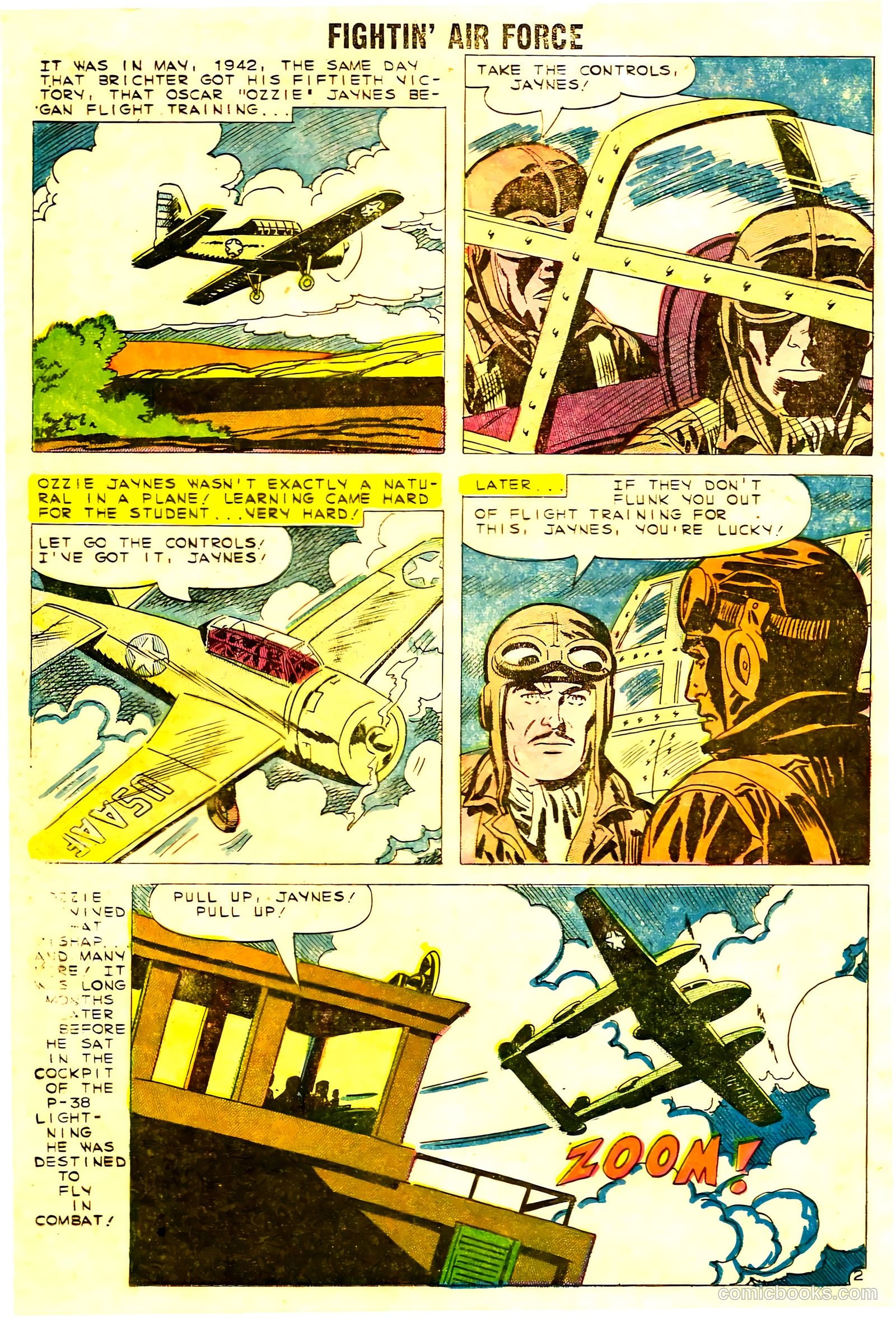 Fightin' Air Force #22 — page 12 of 36