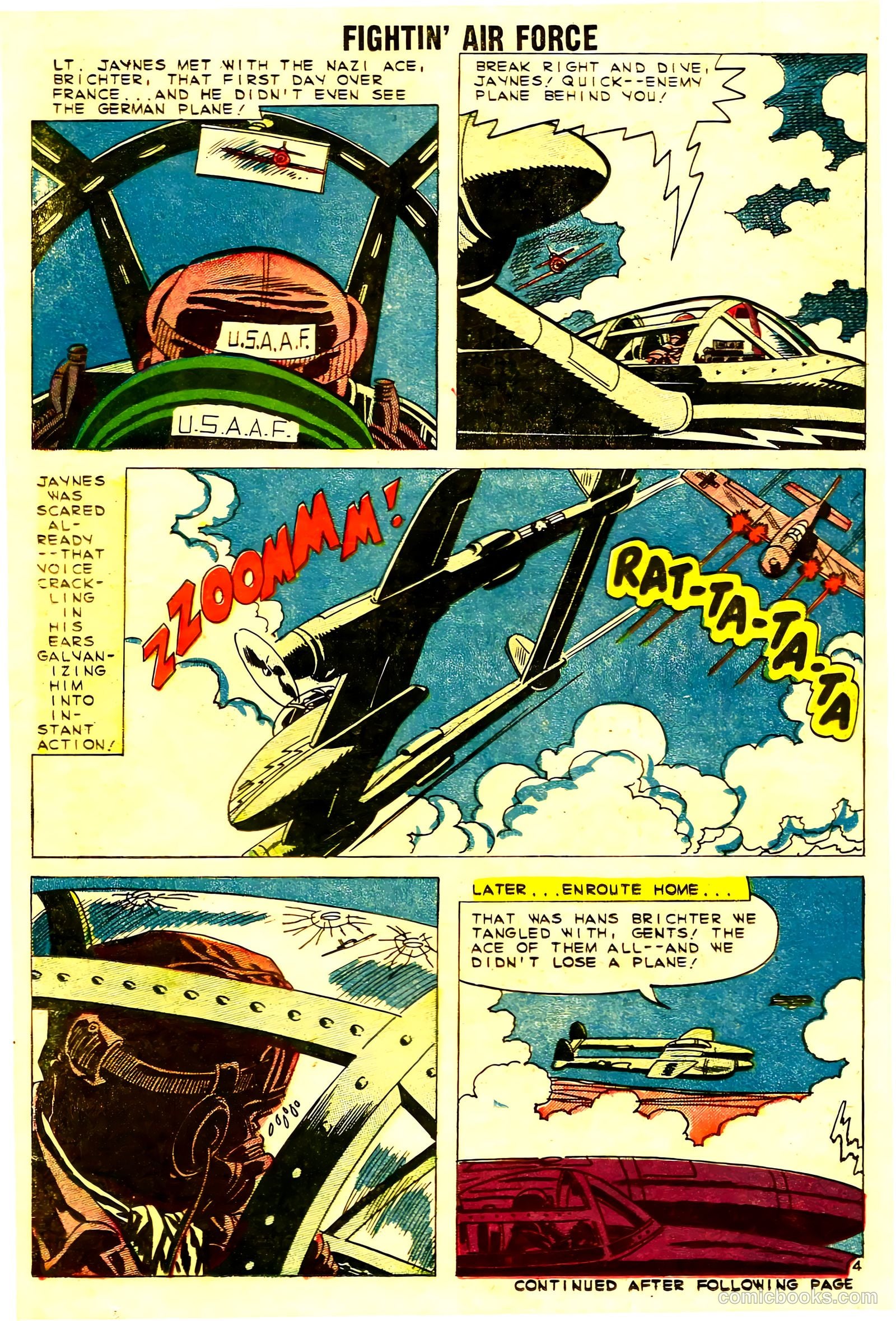 Fightin' Air Force #22 — page 14 of 36
