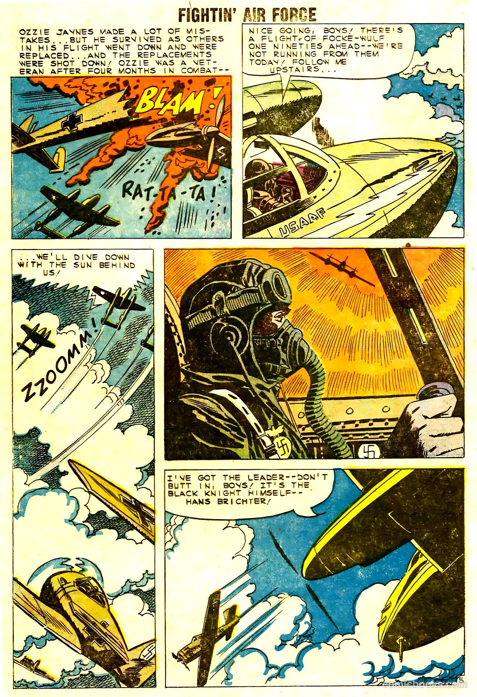 Fightin' Air Force #22 — page 16 of 36