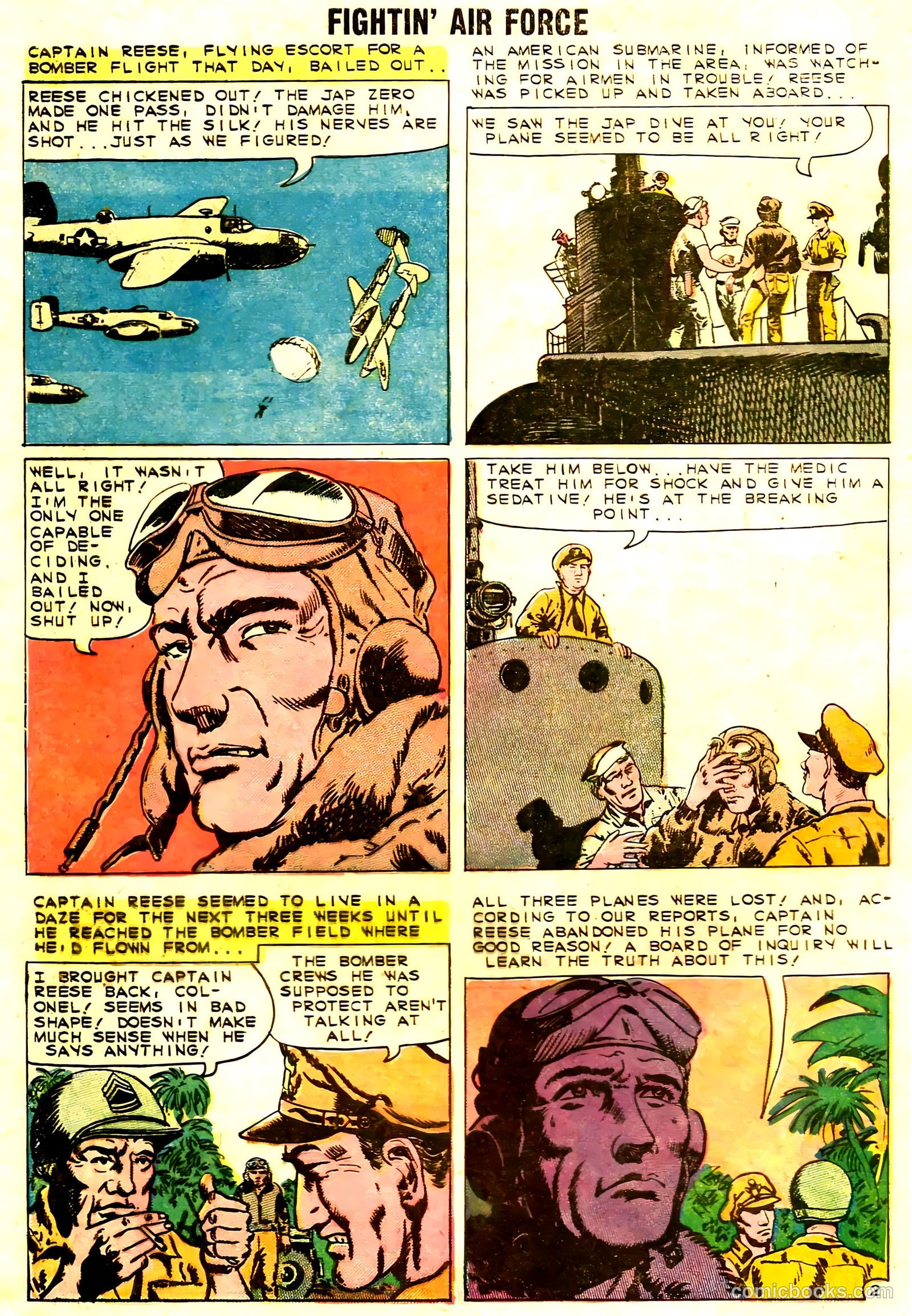 Fightin' Air Force #22 — page 28 of 36