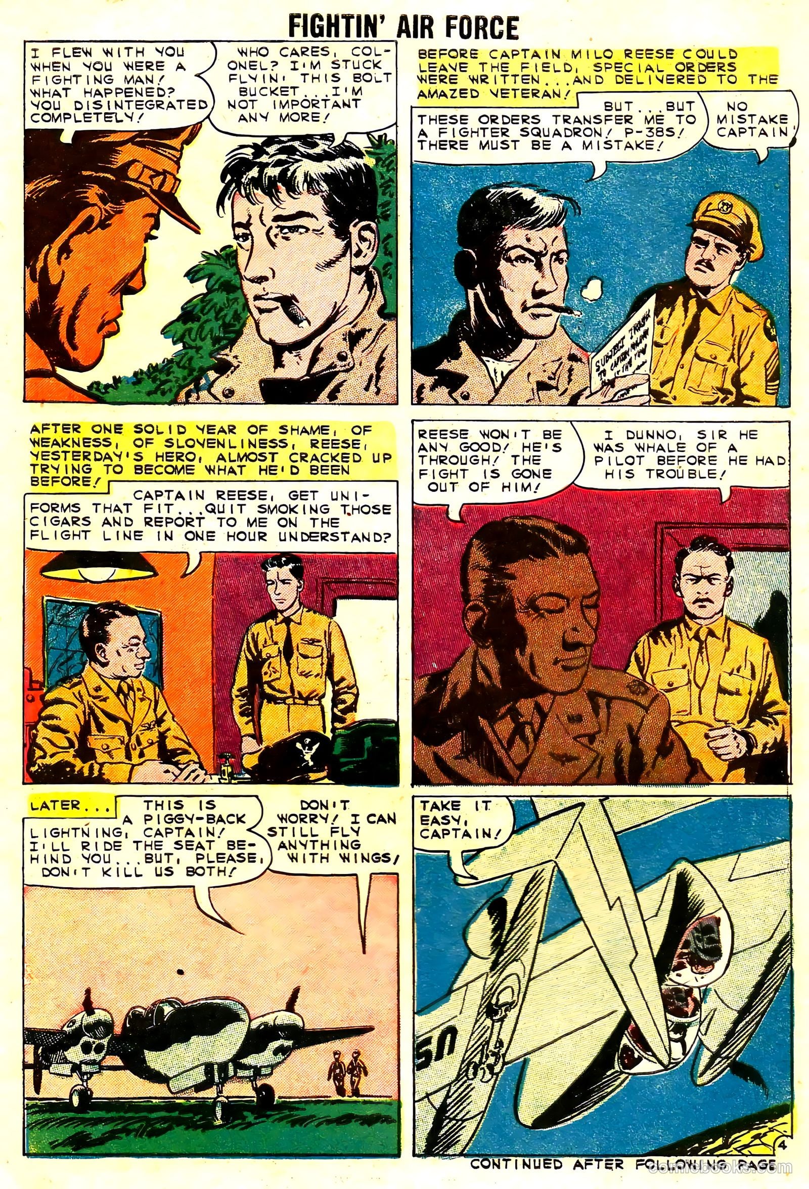 Fightin' Air Force #22 — page 30 of 36