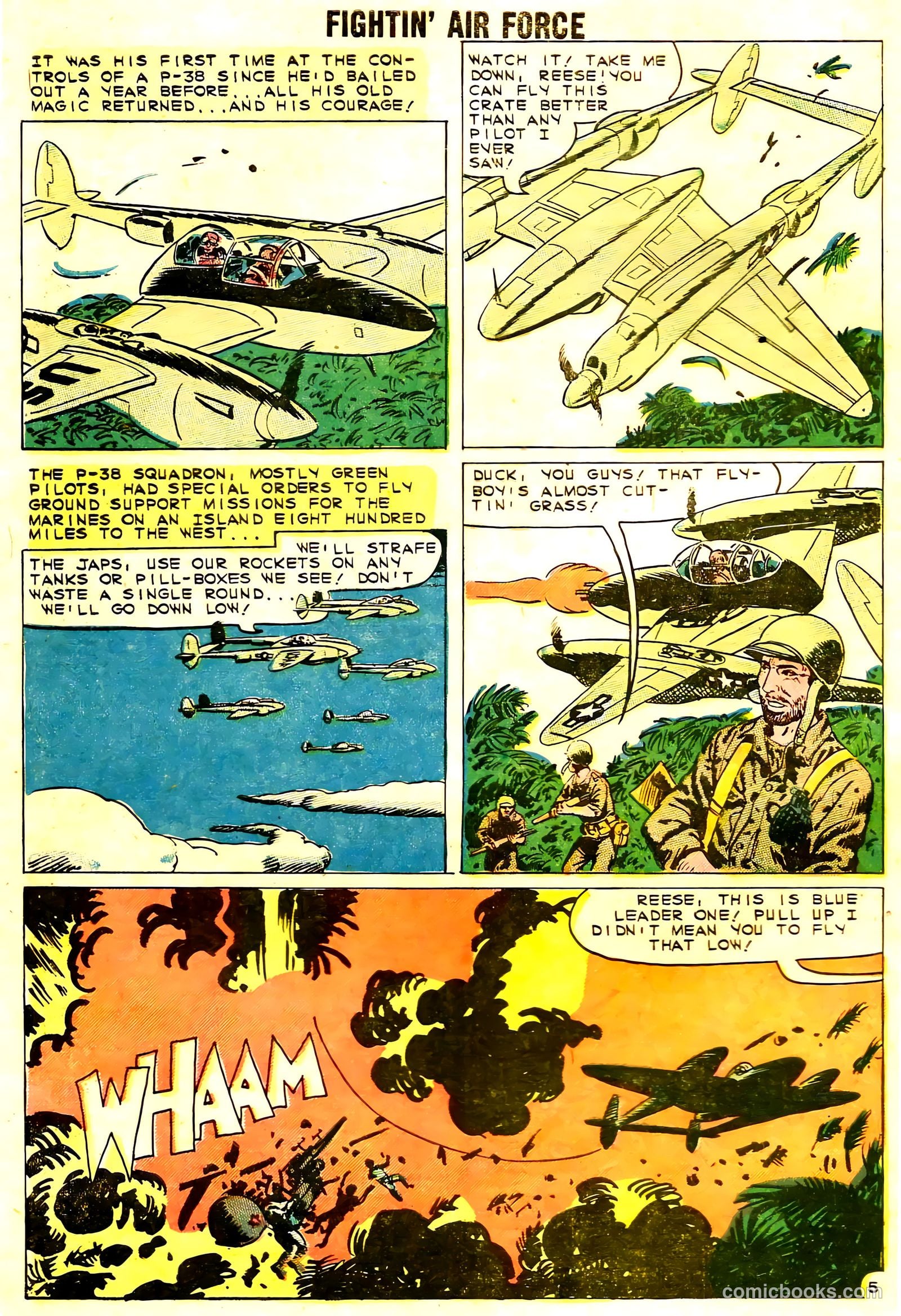 Fightin' Air Force #22 — page 32 of 36