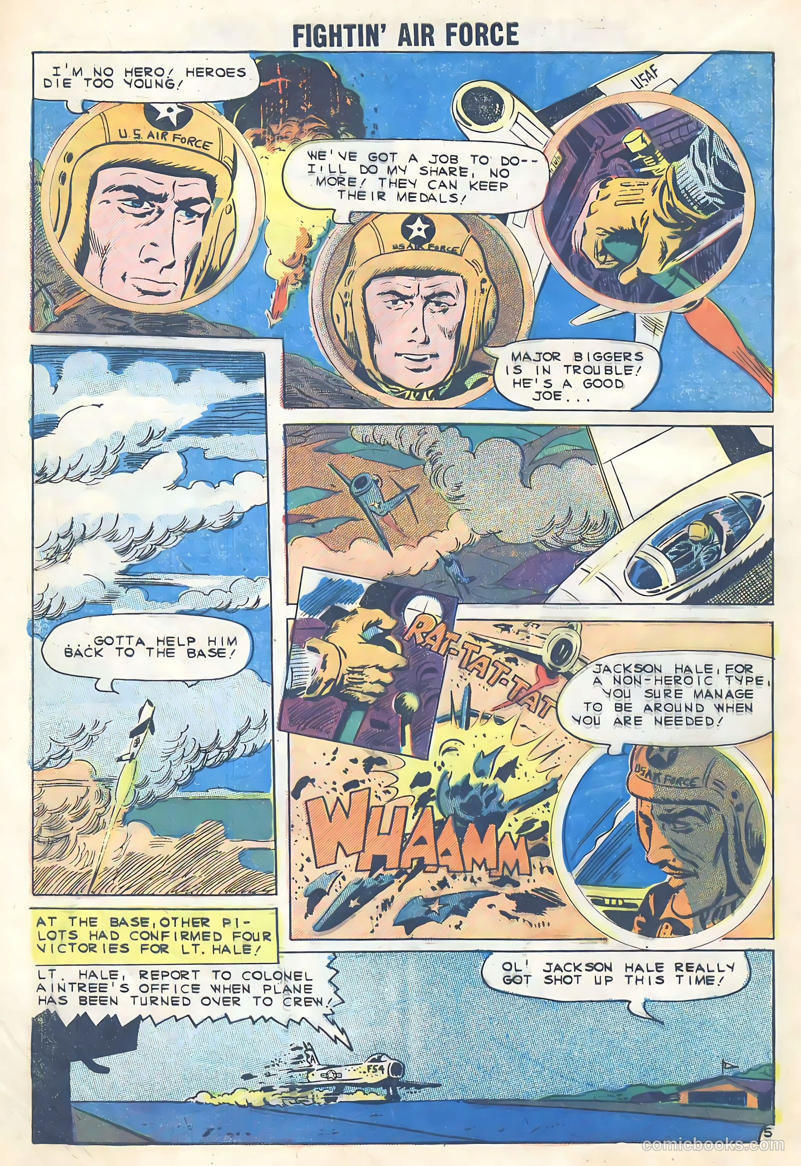 Fightin' Air Force #23 — page 8 of 36