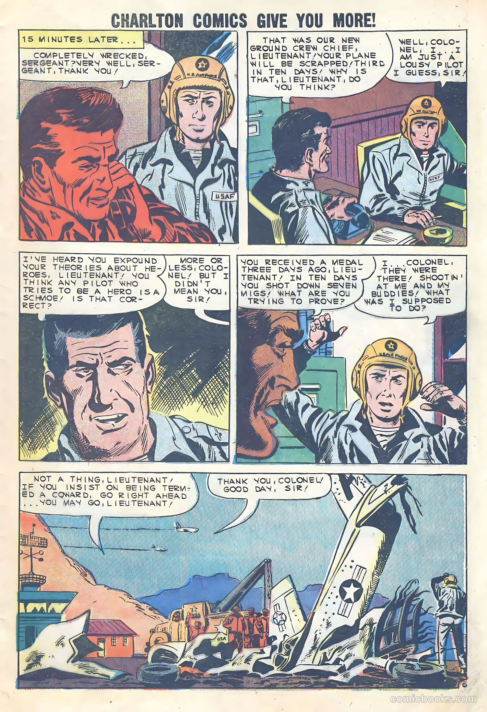 Fightin' Air Force #23 — page 9 of 36
