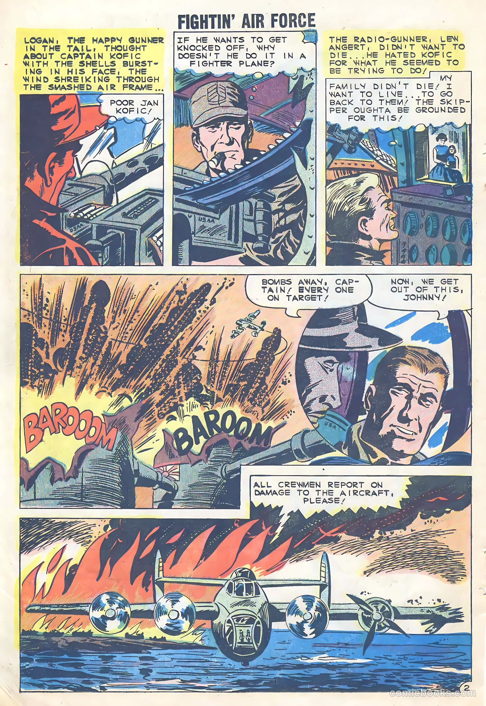 Fightin' Air Force #23 — page 16 of 36