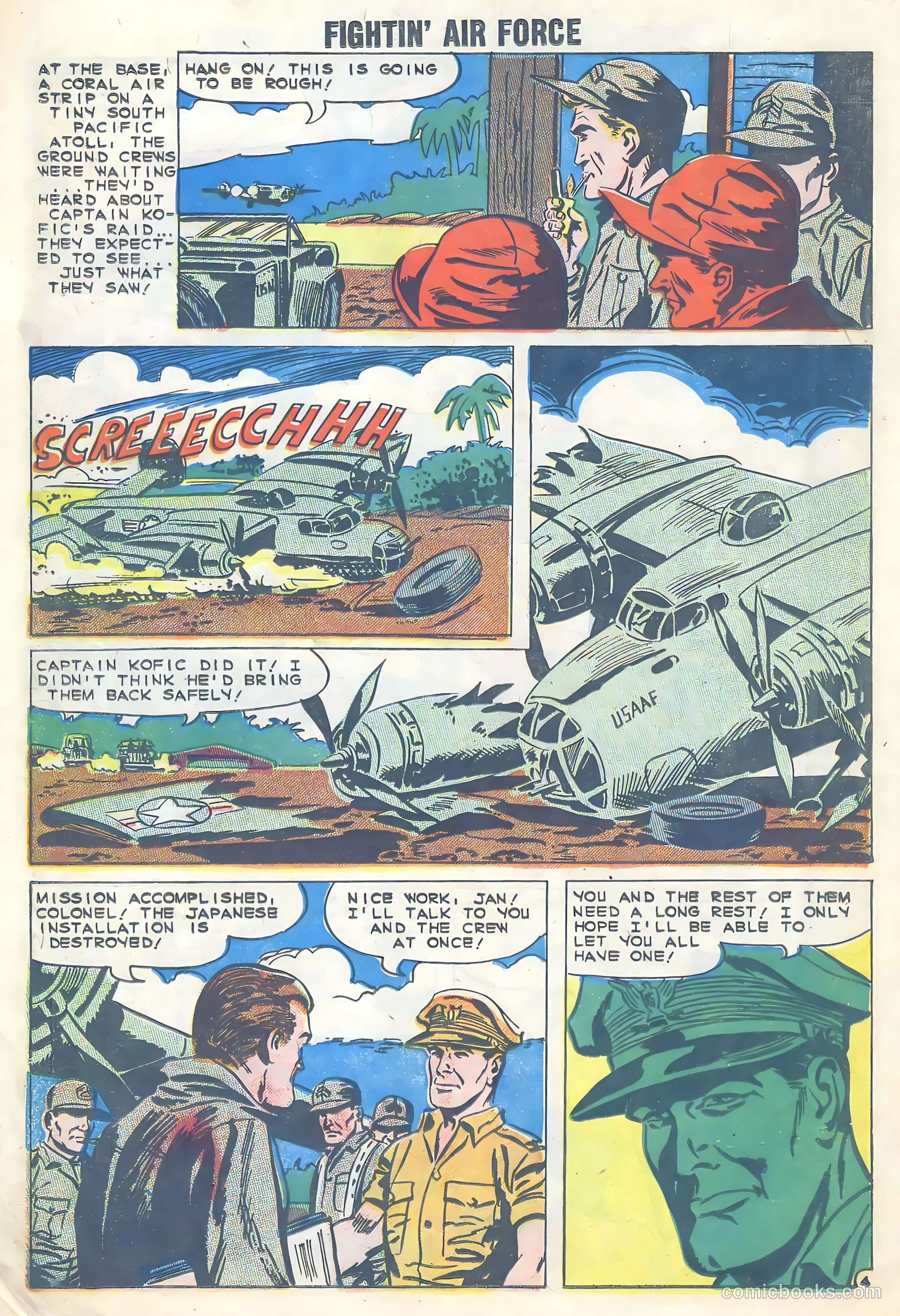 Fightin' Air Force #23 — page 18 of 36