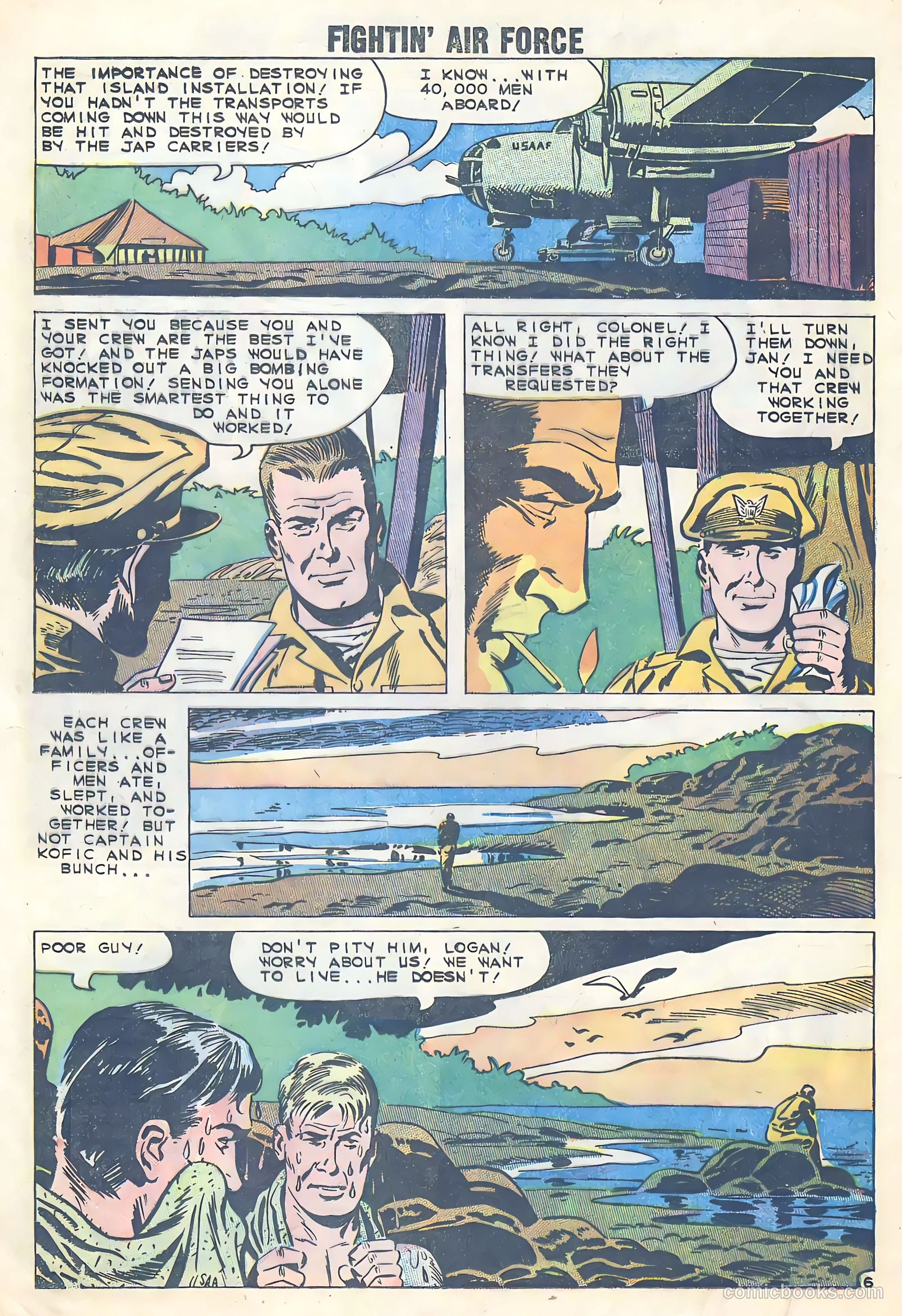 Fightin' Air Force #23 — page 20 of 36
