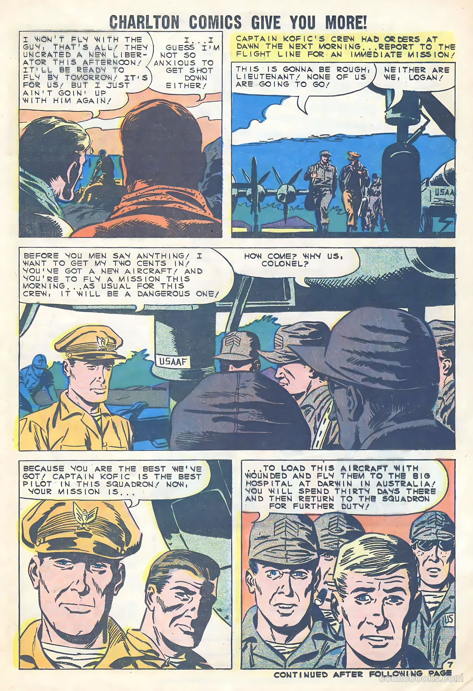 Fightin' Air Force #23 — page 21 of 36